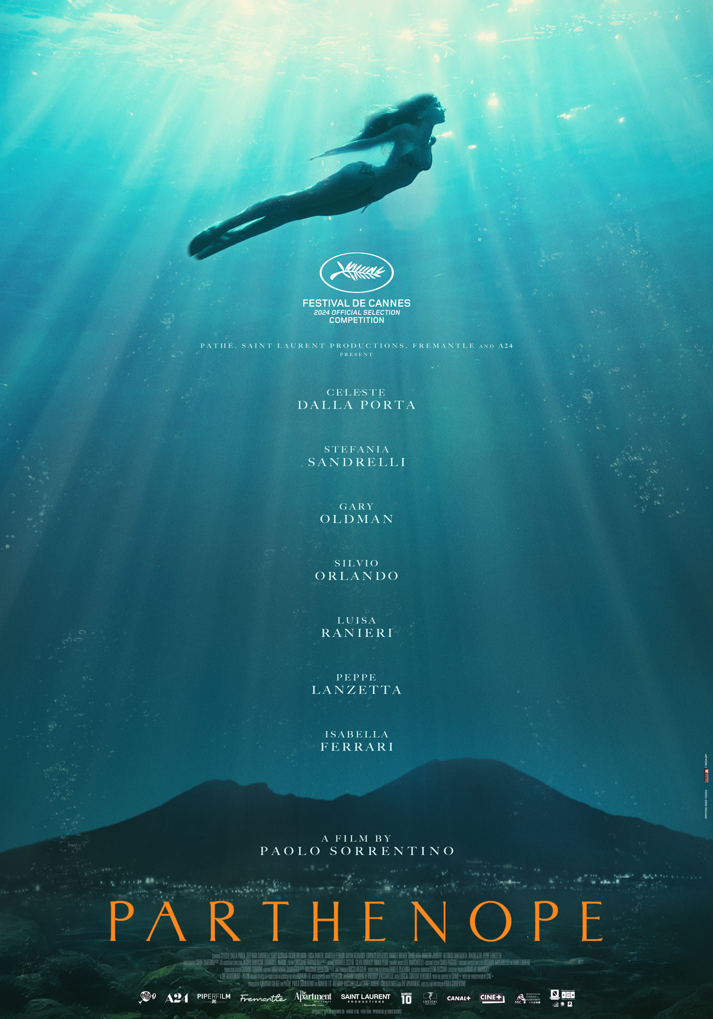 Mega Sized Movie Poster Image for Parthenope (#1 of 4)