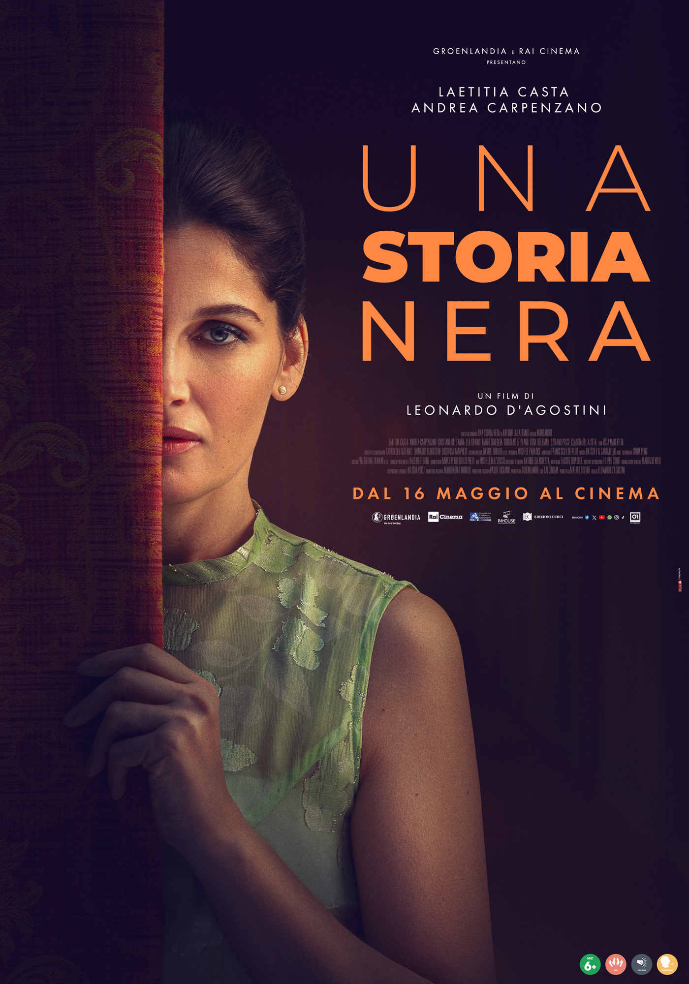 Mega Sized Movie Poster Image for Una storia nera 