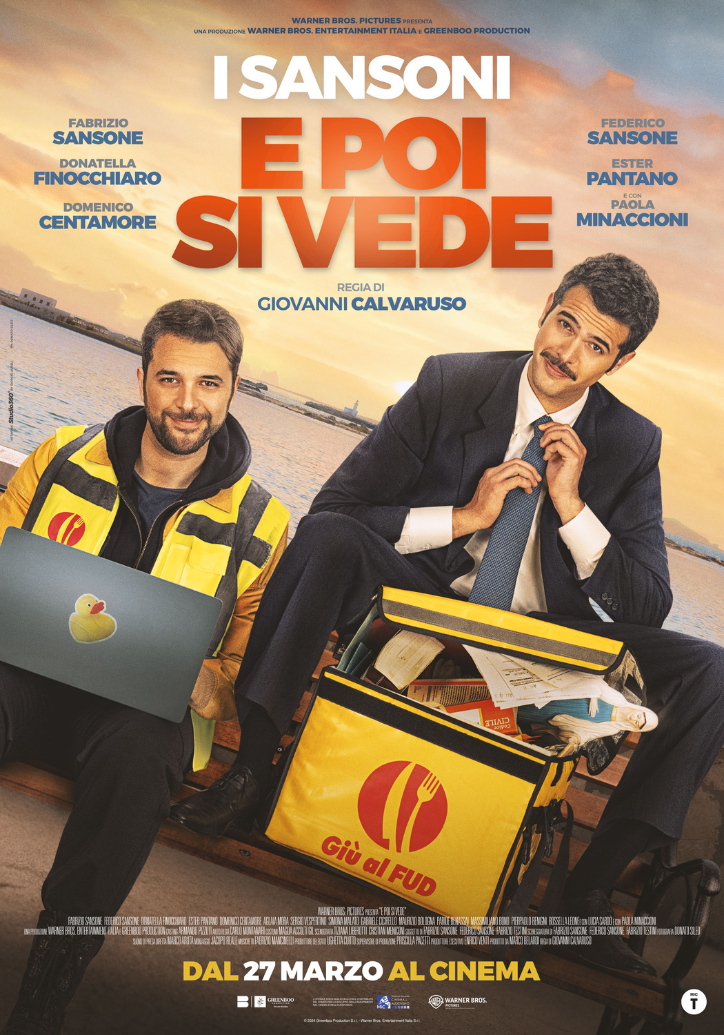 Extra Large Movie Poster Image for E poi si vede (#1 of 6)
