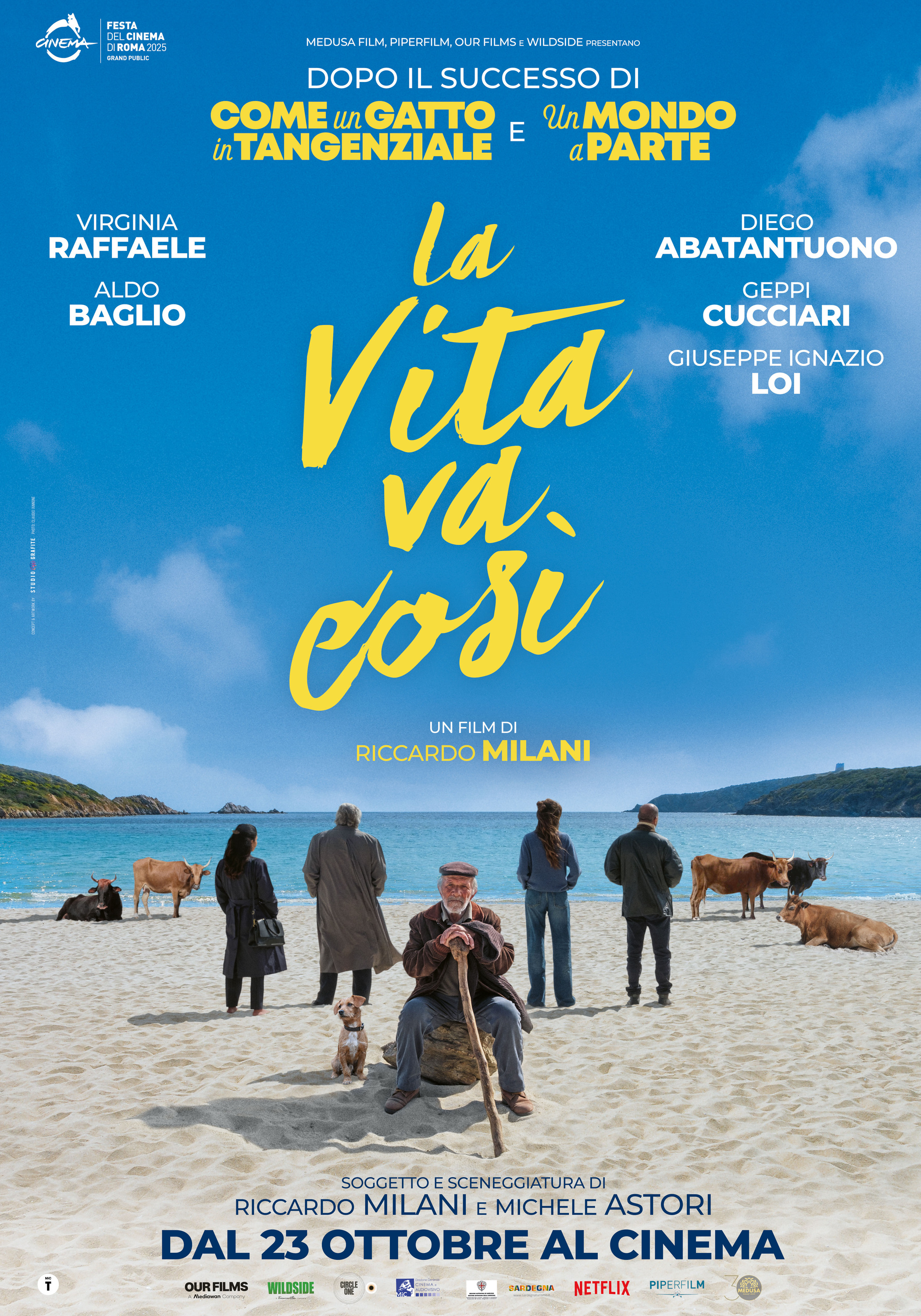 Mega Sized Movie Poster Image for La vita va così 