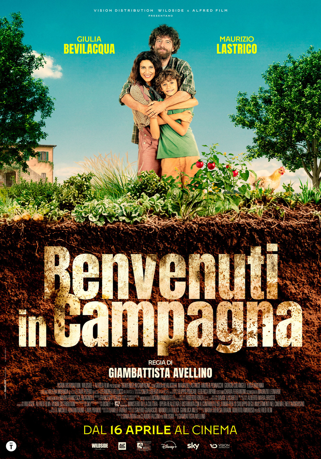 Extra Large Movie Poster Image for Benvenuti in campagna 