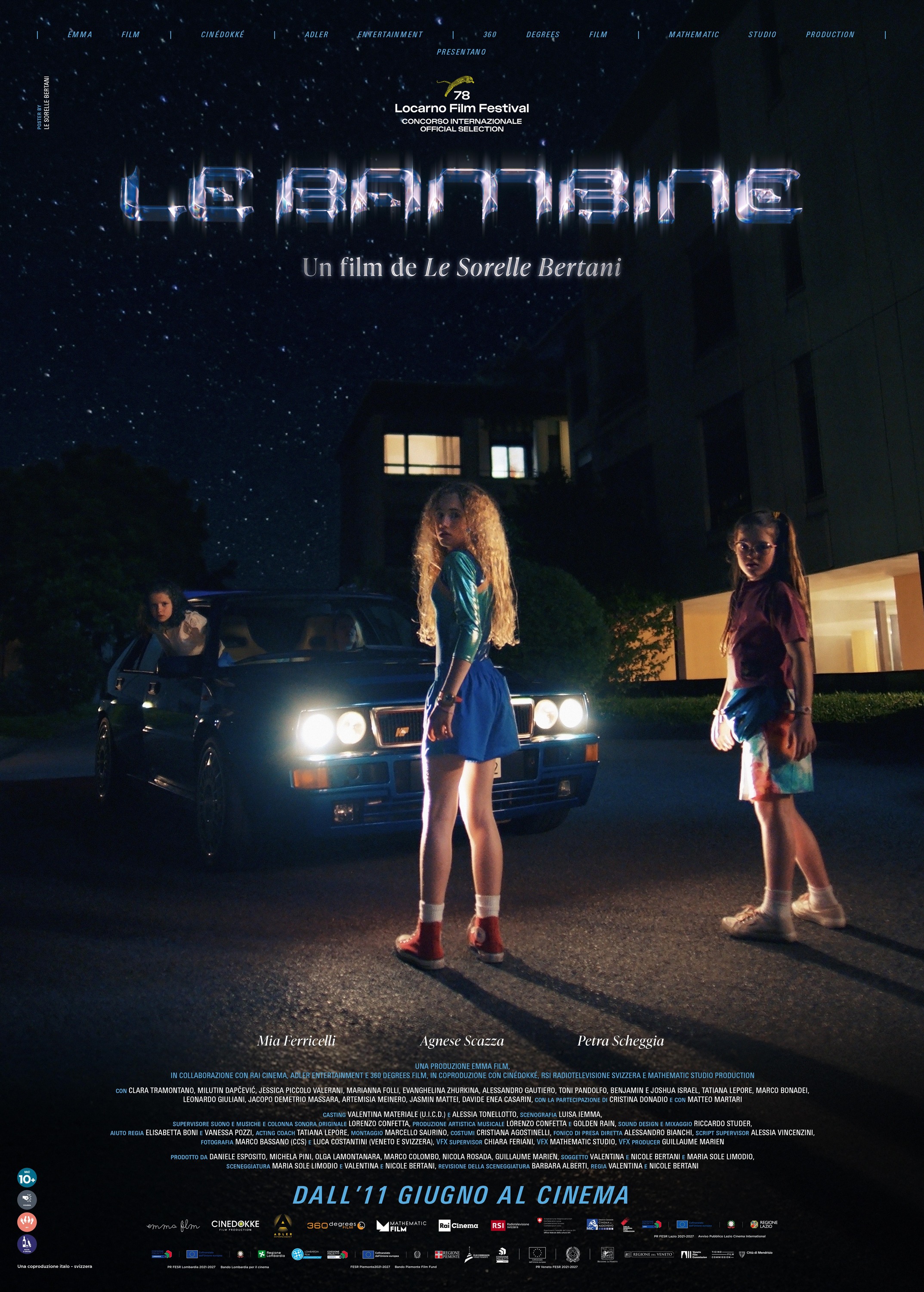 Mega Sized Movie Poster Image for Le bambine 