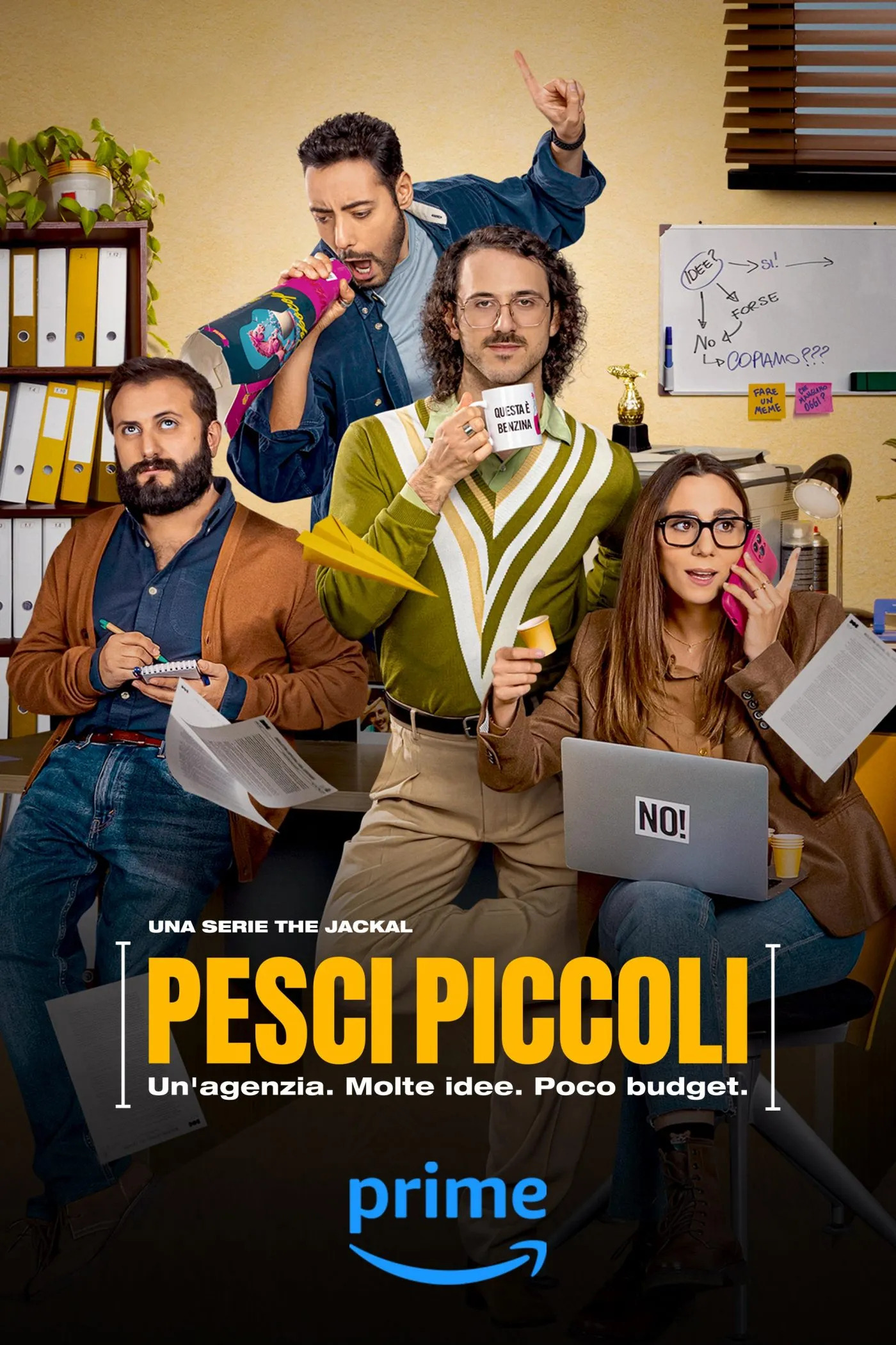 Mega Sized TV Poster Image for Pesci piccoli - Un'agenzia, molte idee, poco budget 