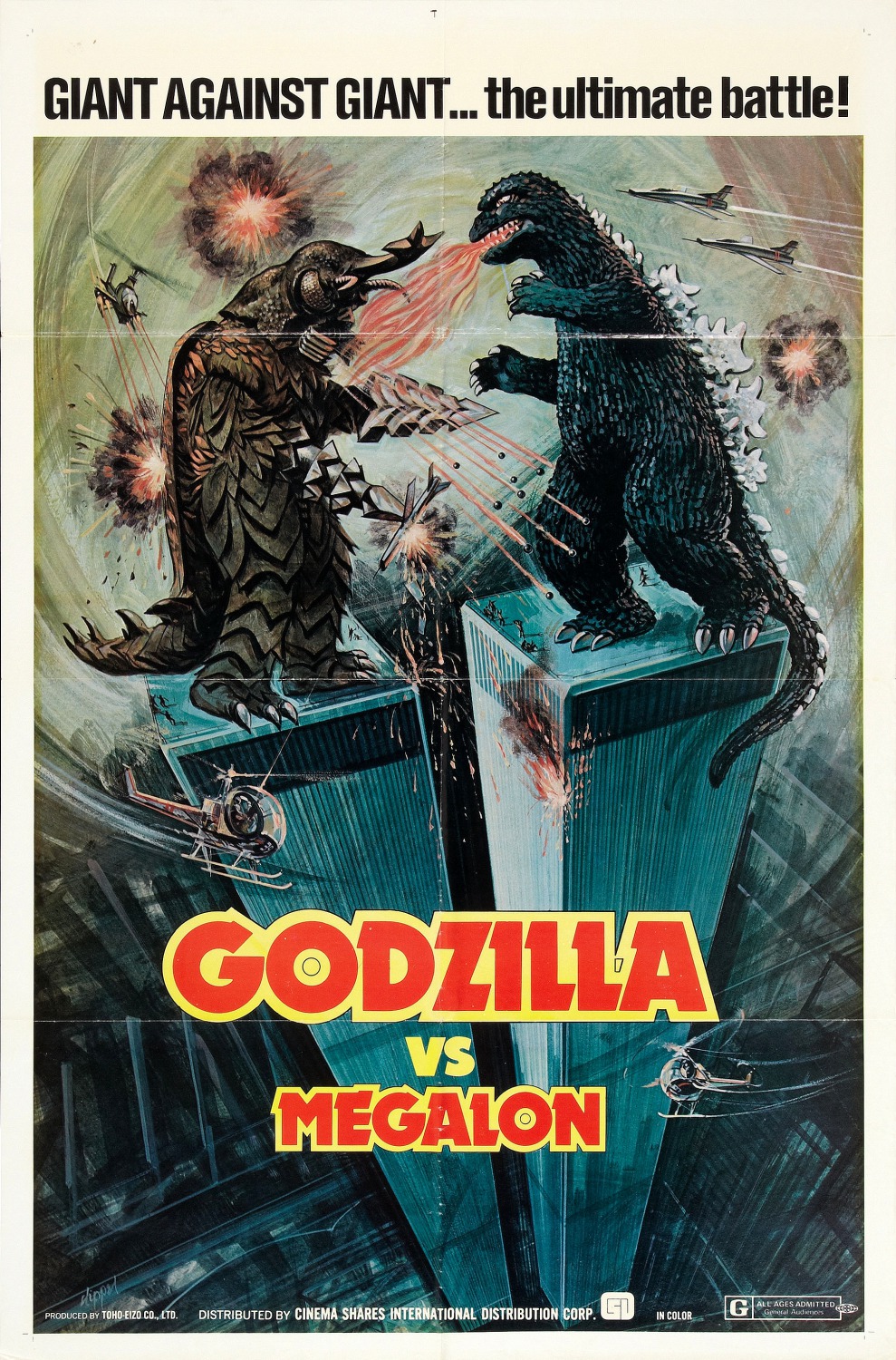 Extra Large Movie Poster Image for Gojira tai Megaro 