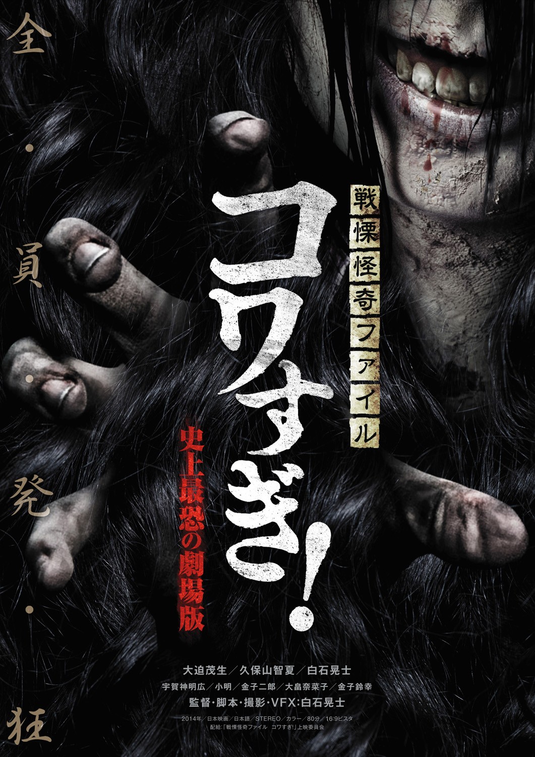 Extra Large Movie Poster Image for Senritsu Kaiki File Kowasugi 