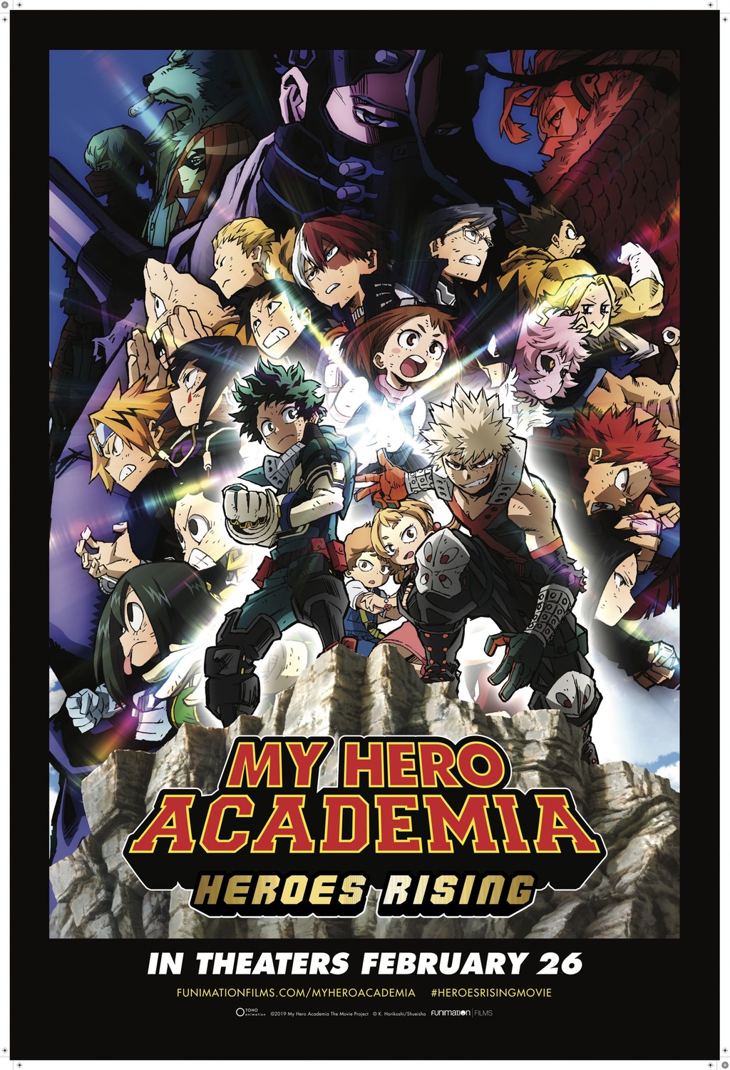Extra Large Movie Poster Image for My Hero Academia: Heroes Rising 
