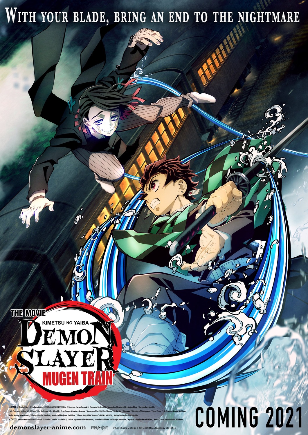 Kimetsu no Yaiba official Movie poster 2020 FULLHD by Trazypb on DeviantArt