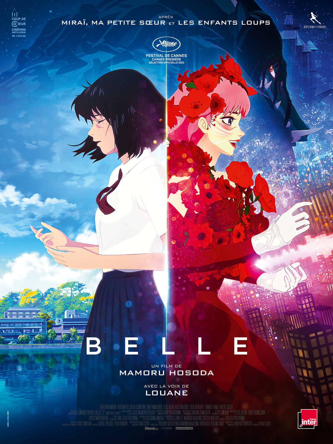 Extra Large Movie Poster Image for Belle: Ryu to Sobakasu no Hime (#4 of 4)