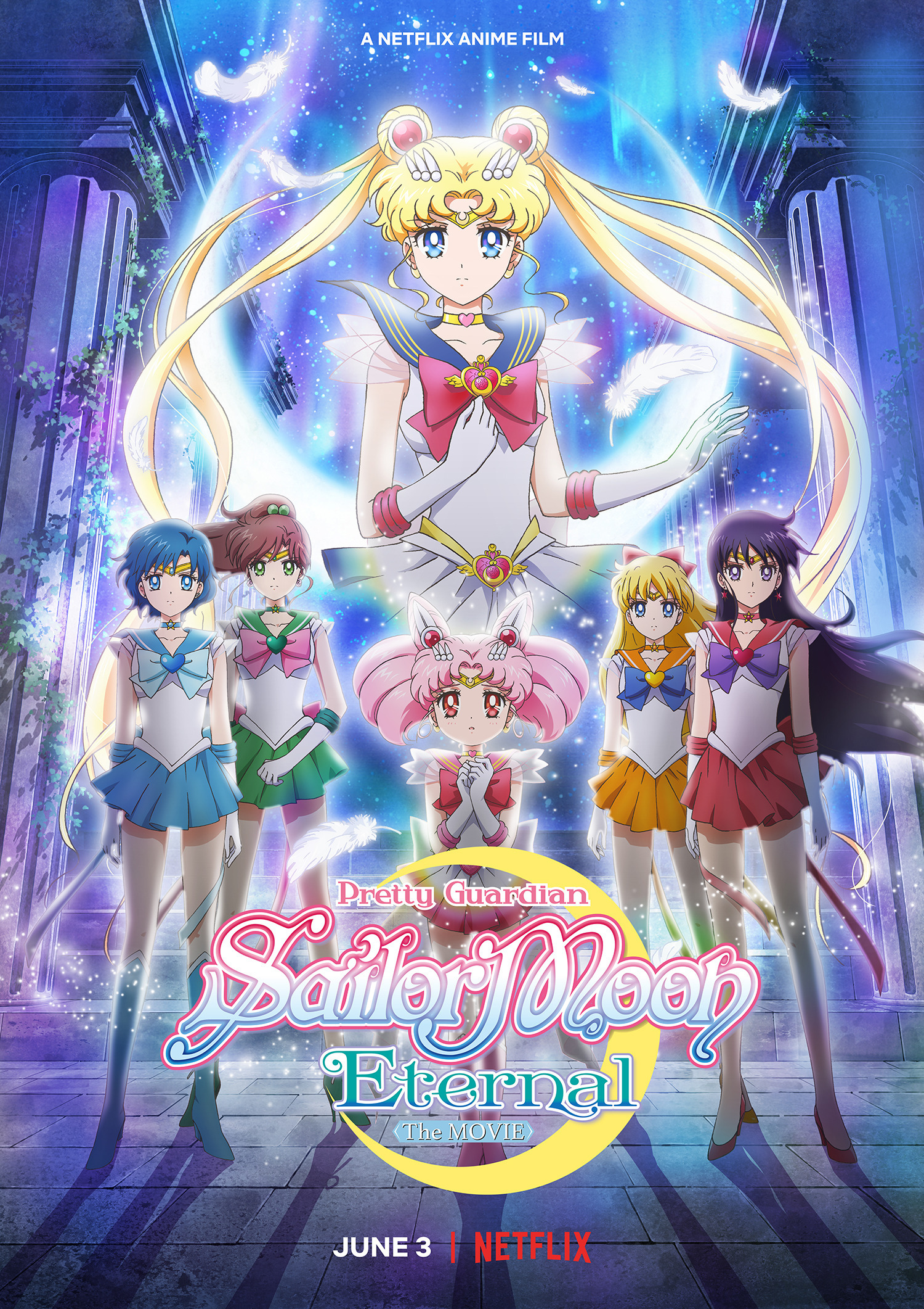 Mega Sized Movie Poster Image for Gekijouban Bishoujo Senshi Sailor Moon Eternal (#2 of 4)