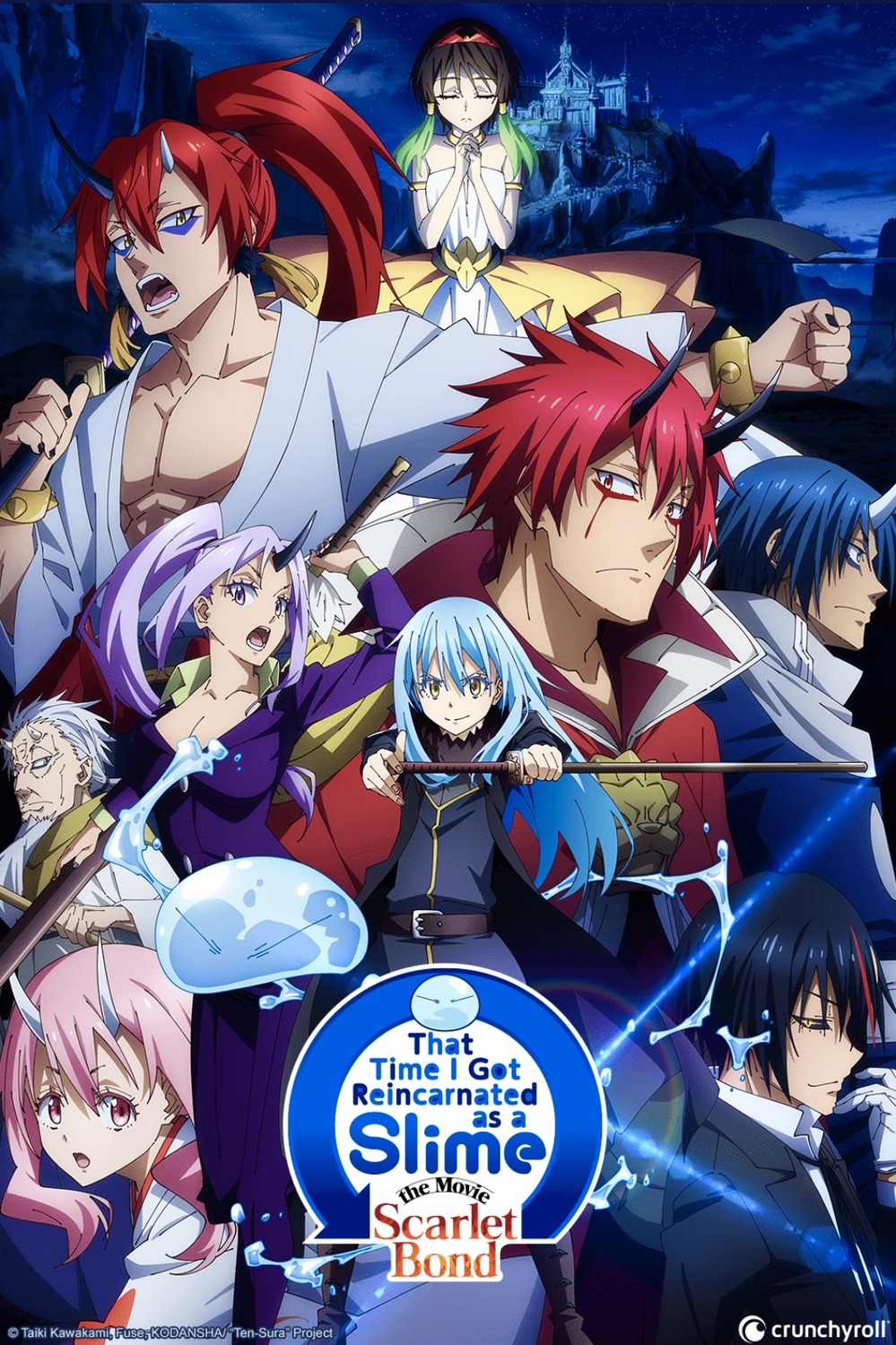  12 x 17 Tensei shitara Slime Datta Ken - That Time I Got  Reincarnated as a Slime Anime Poster: Posters & Prints