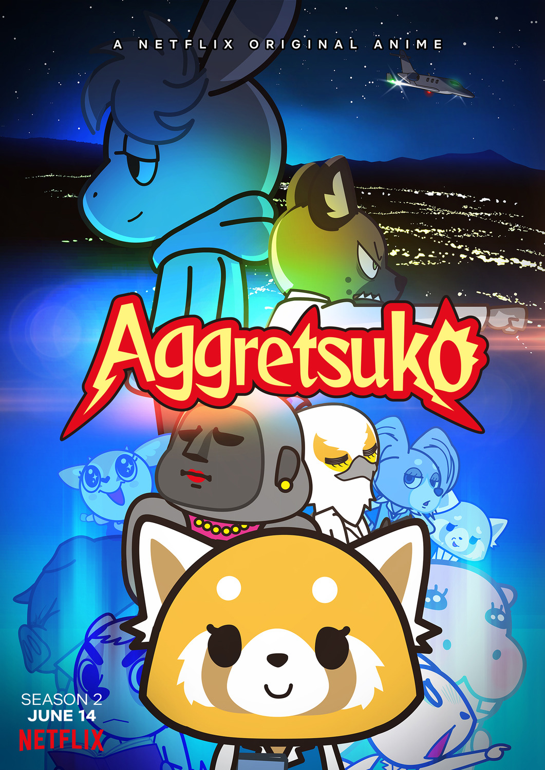 Extra Large TV Poster Image for Aggretsuko (#2 of 4)