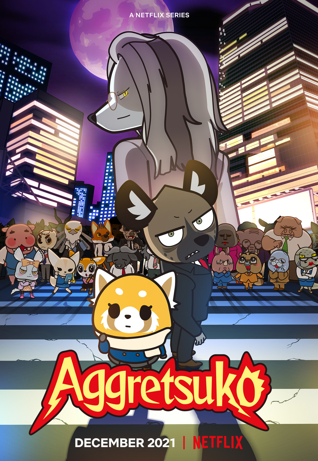 Extra Large TV Poster Image for Aggretsuko (#4 of 4)