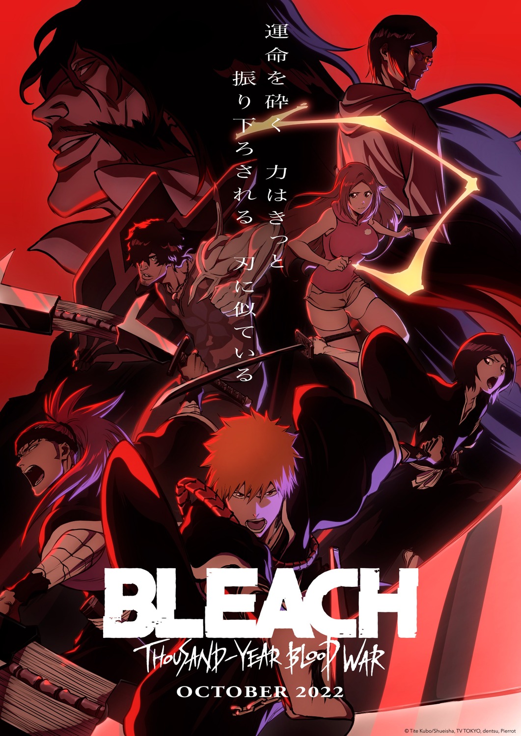 Extra Large TV Poster Image for Bleach: Thousand Year Blood War (#1 of 7)