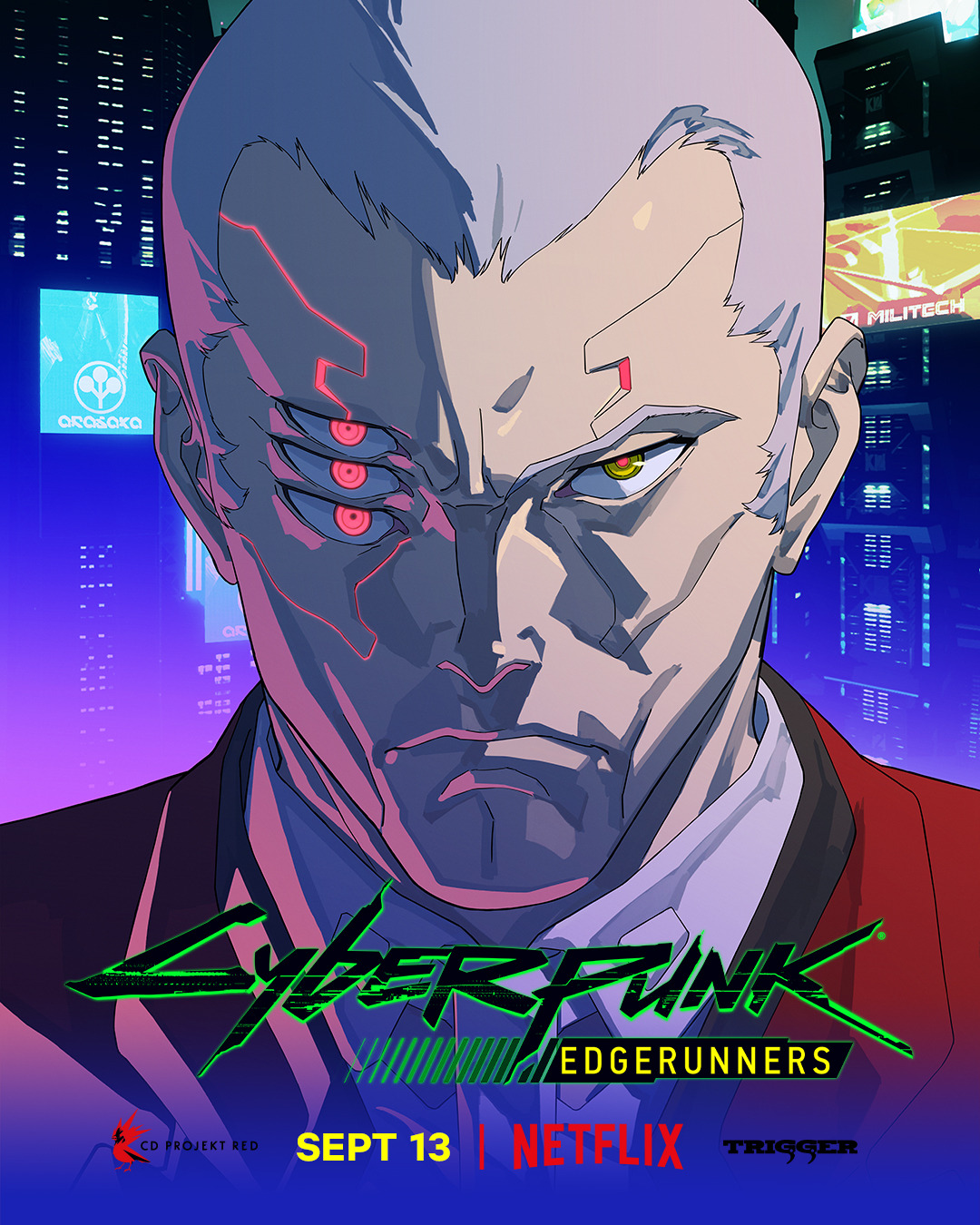 Novo poster de Cyberpunk: Edgerunners