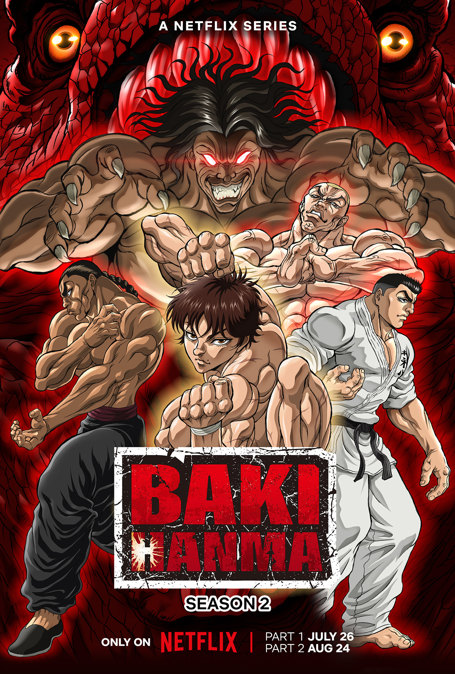 Mega Sized TV Poster Image for Hanma Baki: Son of Ogre (#2 of 2)