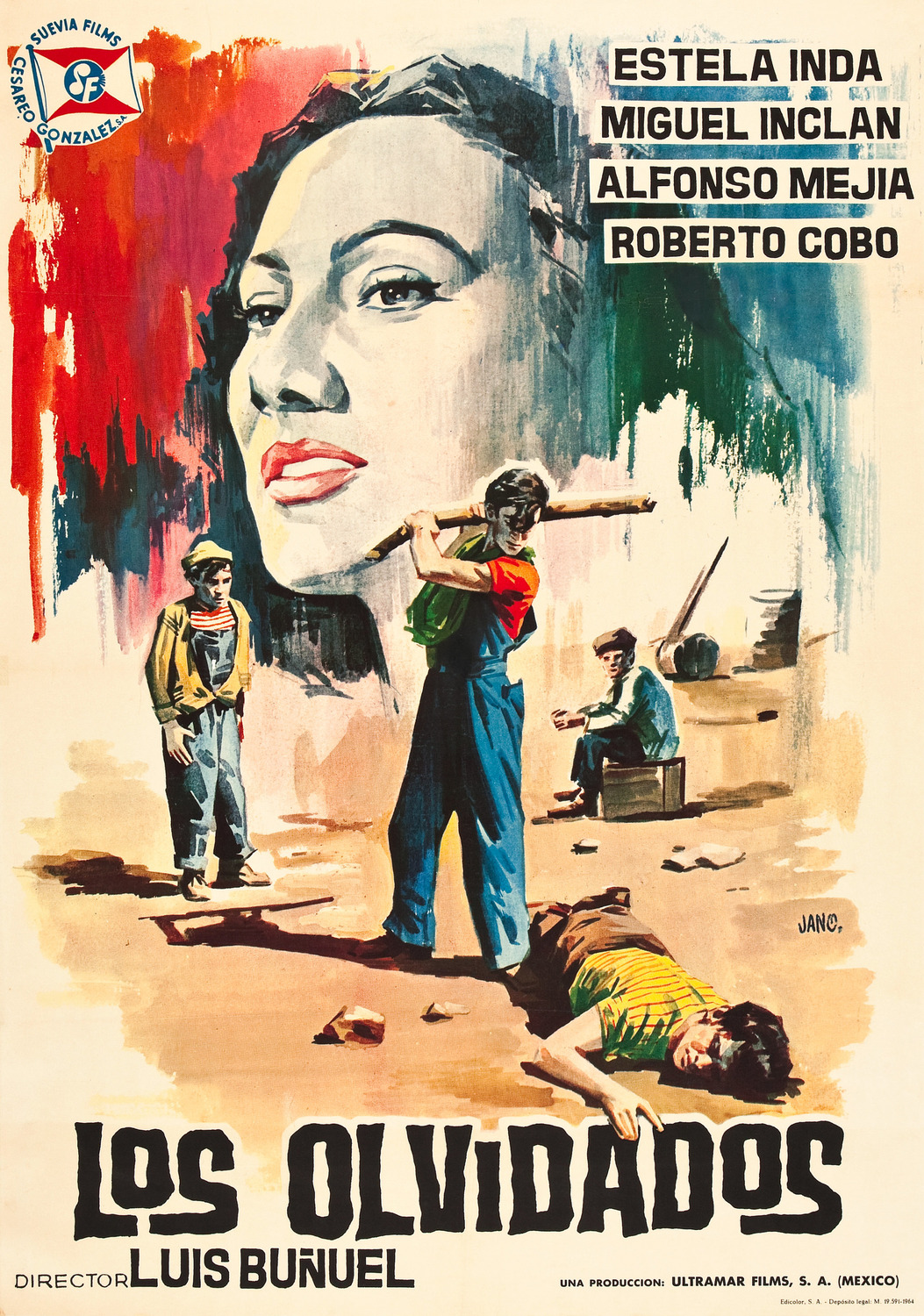Extra Large Movie Poster Image for Los olvidados 