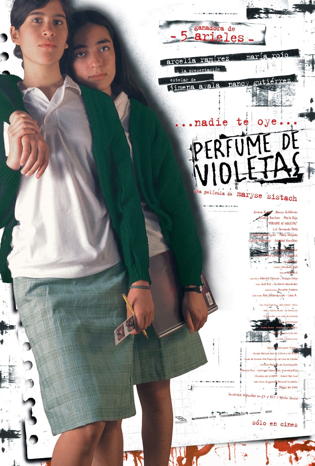 Extra Large Movie Poster Image for Perfume de violetas (#2 of 2)