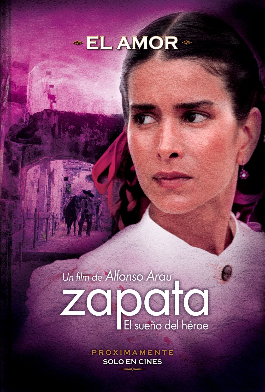 Extra Large Movie Poster Image for Zapata - El sueño del héroe (#5 of 6)