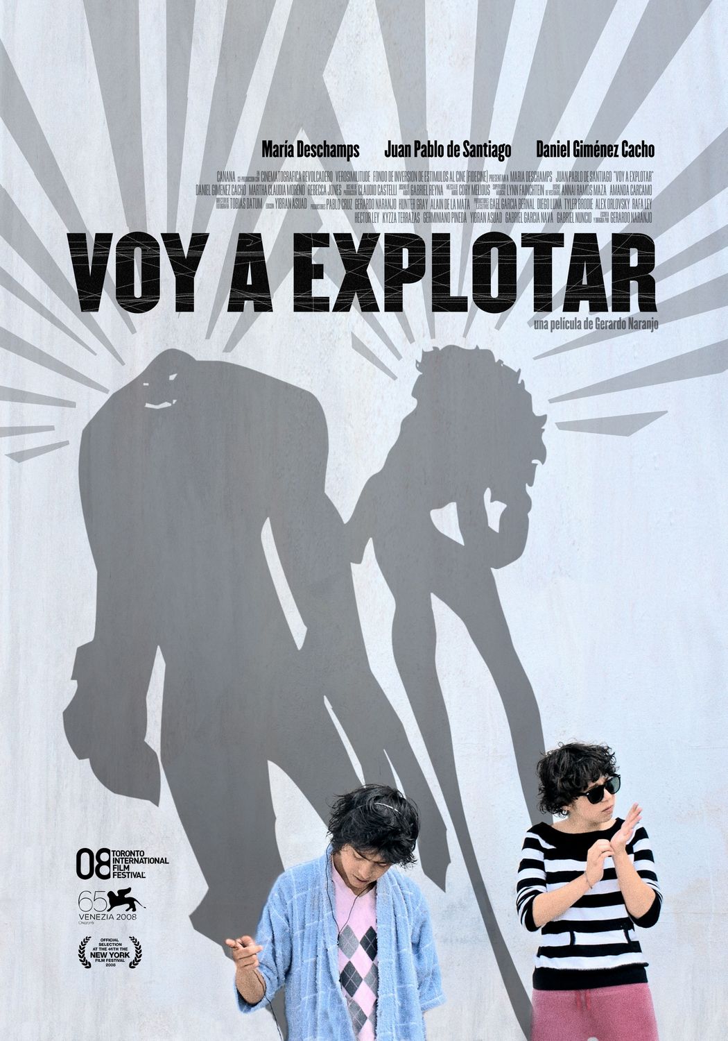 Extra Large Movie Poster Image for Voy a explotar (#2 of 5)