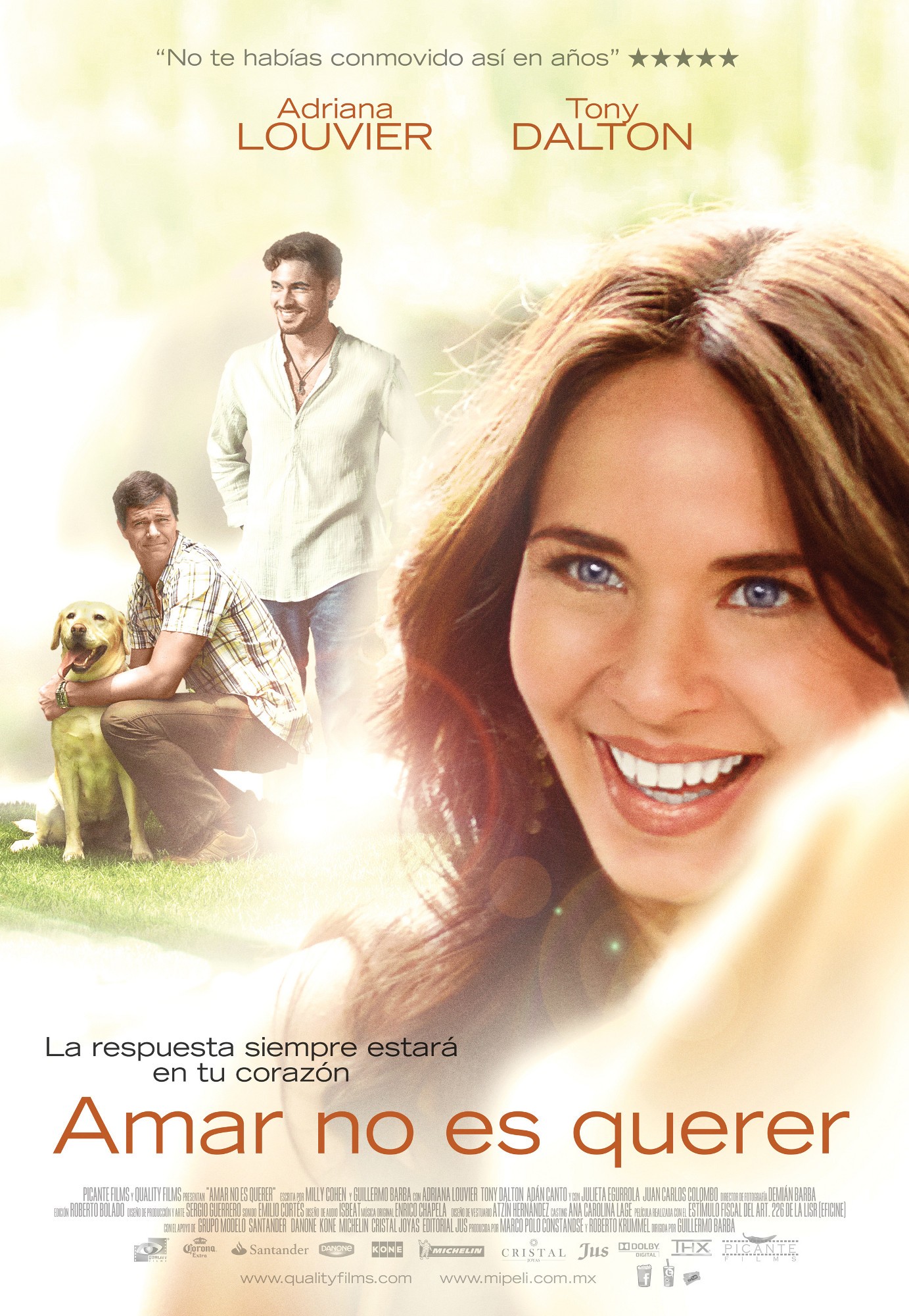 Mega Sized Movie Poster Image for Amar no es querer (#1 of 2)