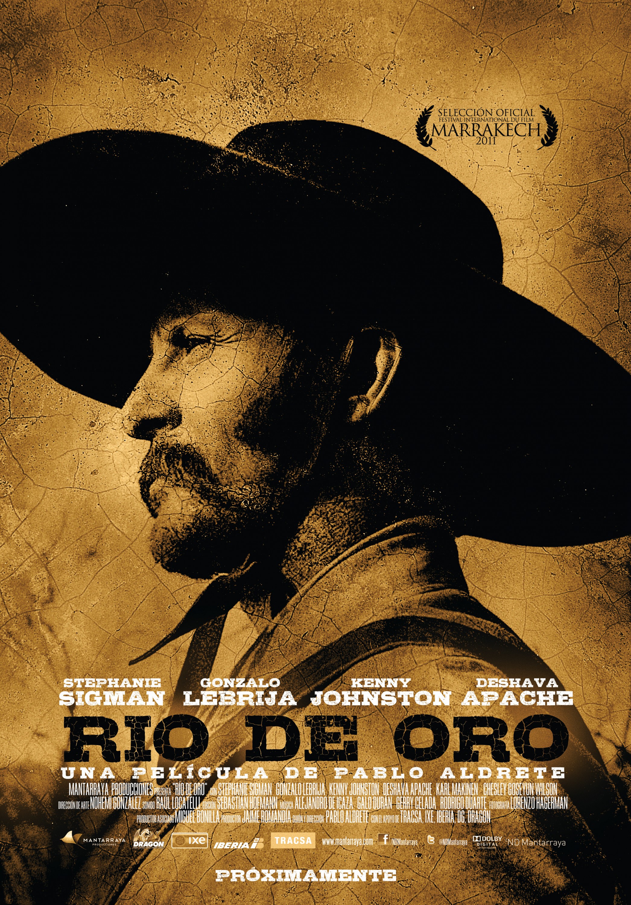 Mega Sized Movie Poster Image for Río de oro 