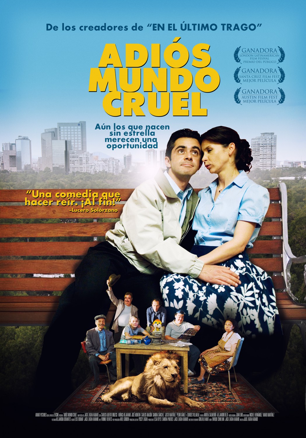 Extra Large Movie Poster Image for Adiós mundo cruel 