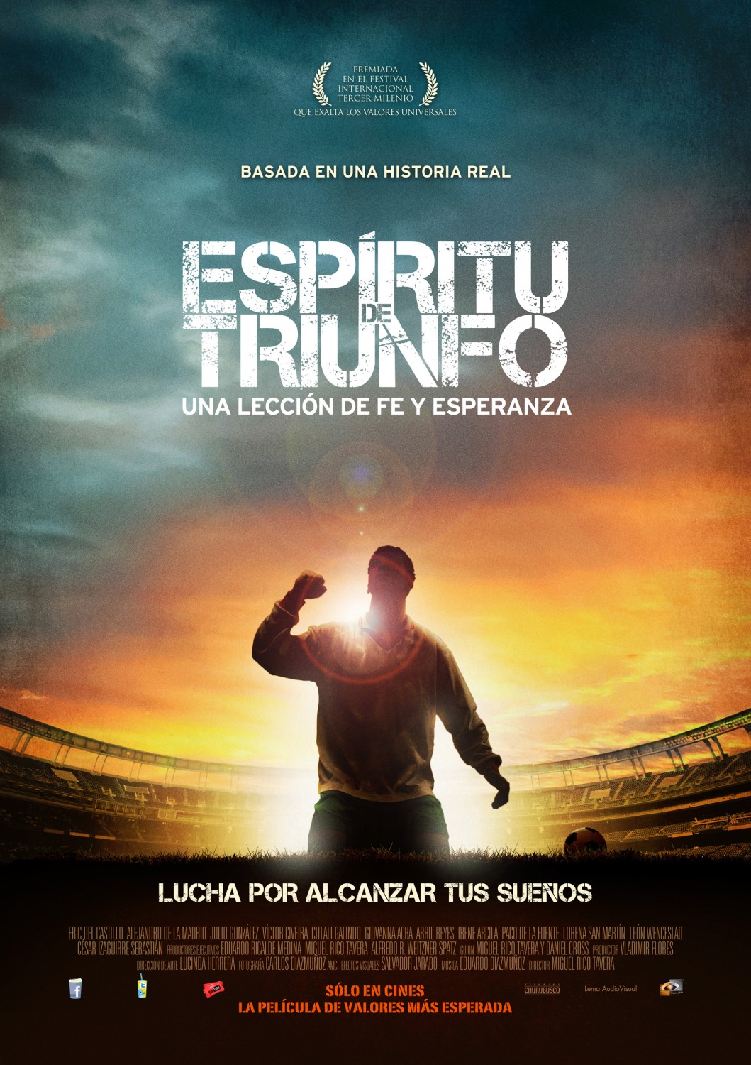 Extra Large Movie Poster Image for Espíritu de triunfo 