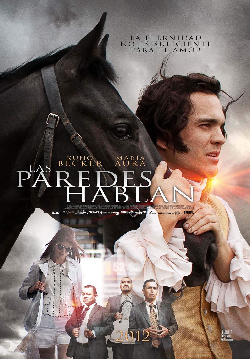 Extra Large Movie Poster Image for Las paredes hablan 