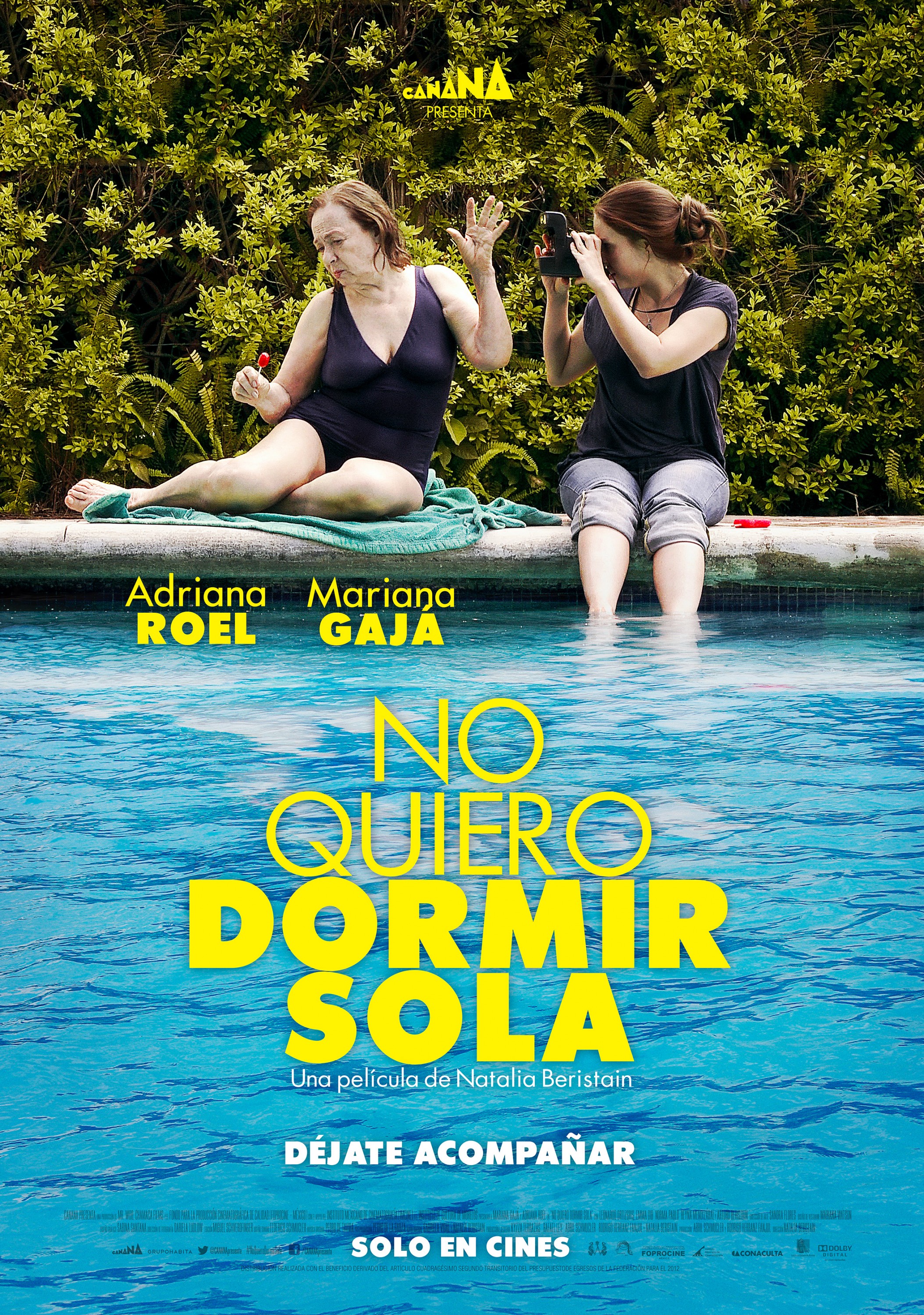 Mega Sized Movie Poster Image for No quiero dormir sola (#1 of 2)