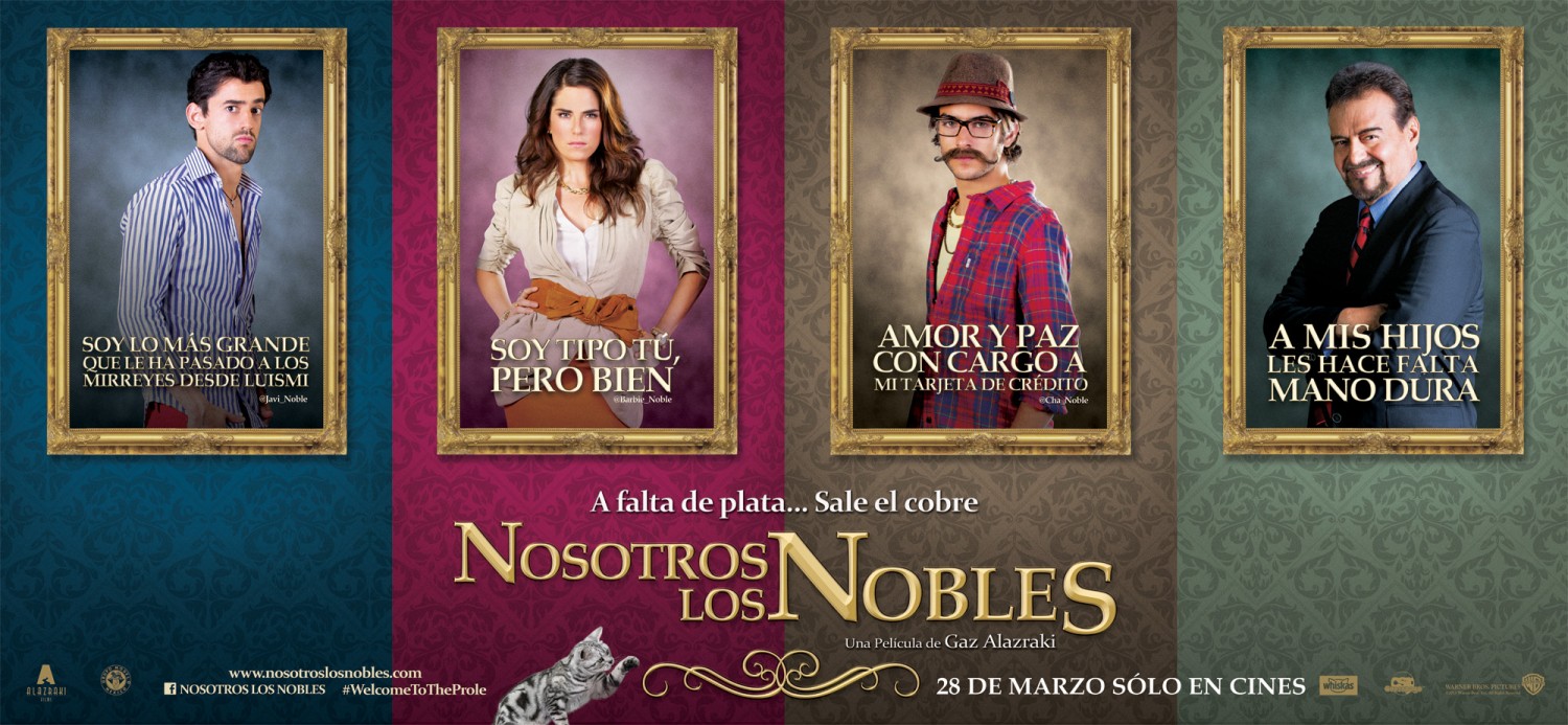 Extra Large Movie Poster Image for Nosotros los Nobles (#12 of 20)