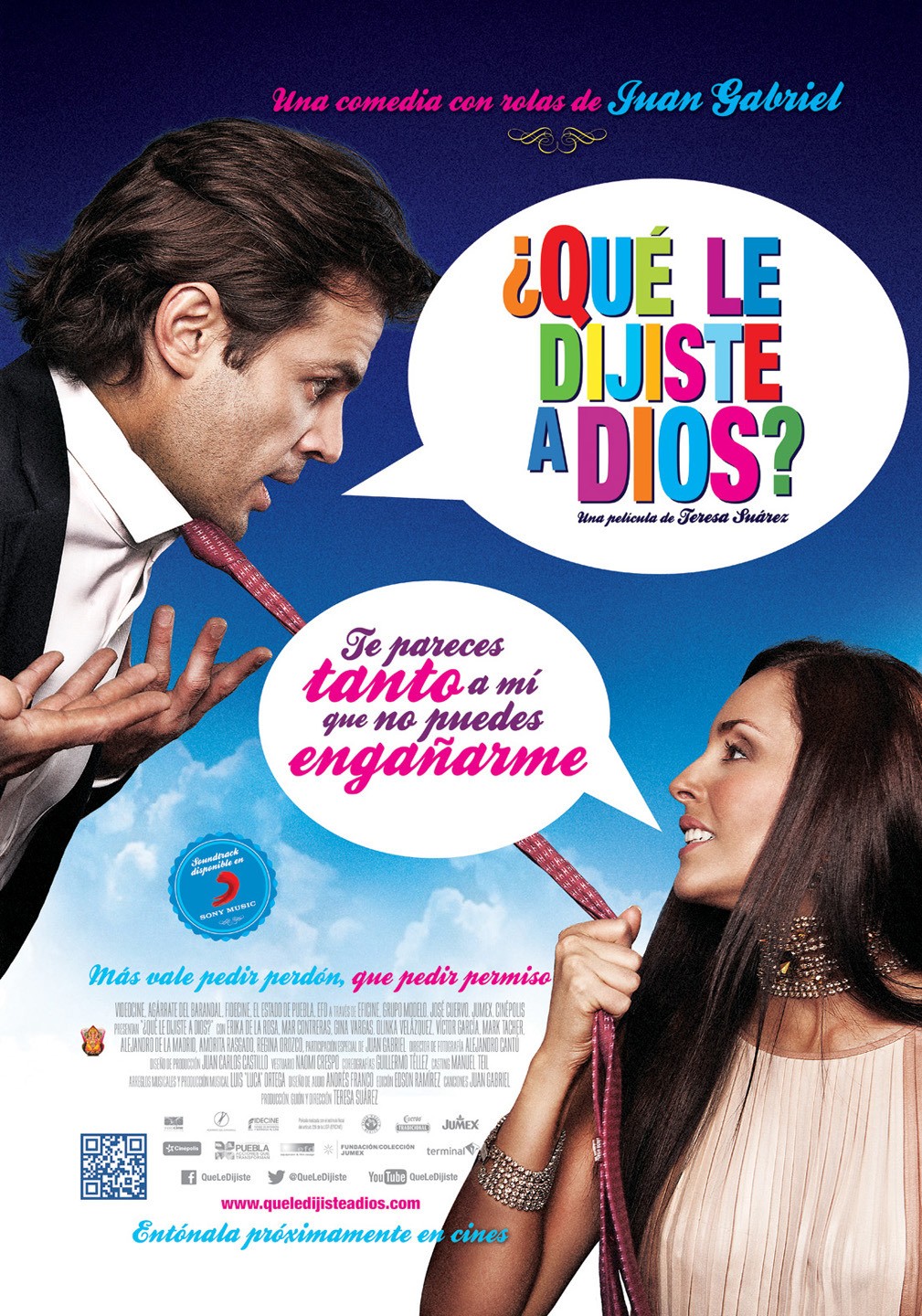 Extra Large Movie Poster Image for ¿Qué le dijiste a Dios? (#2 of 7)