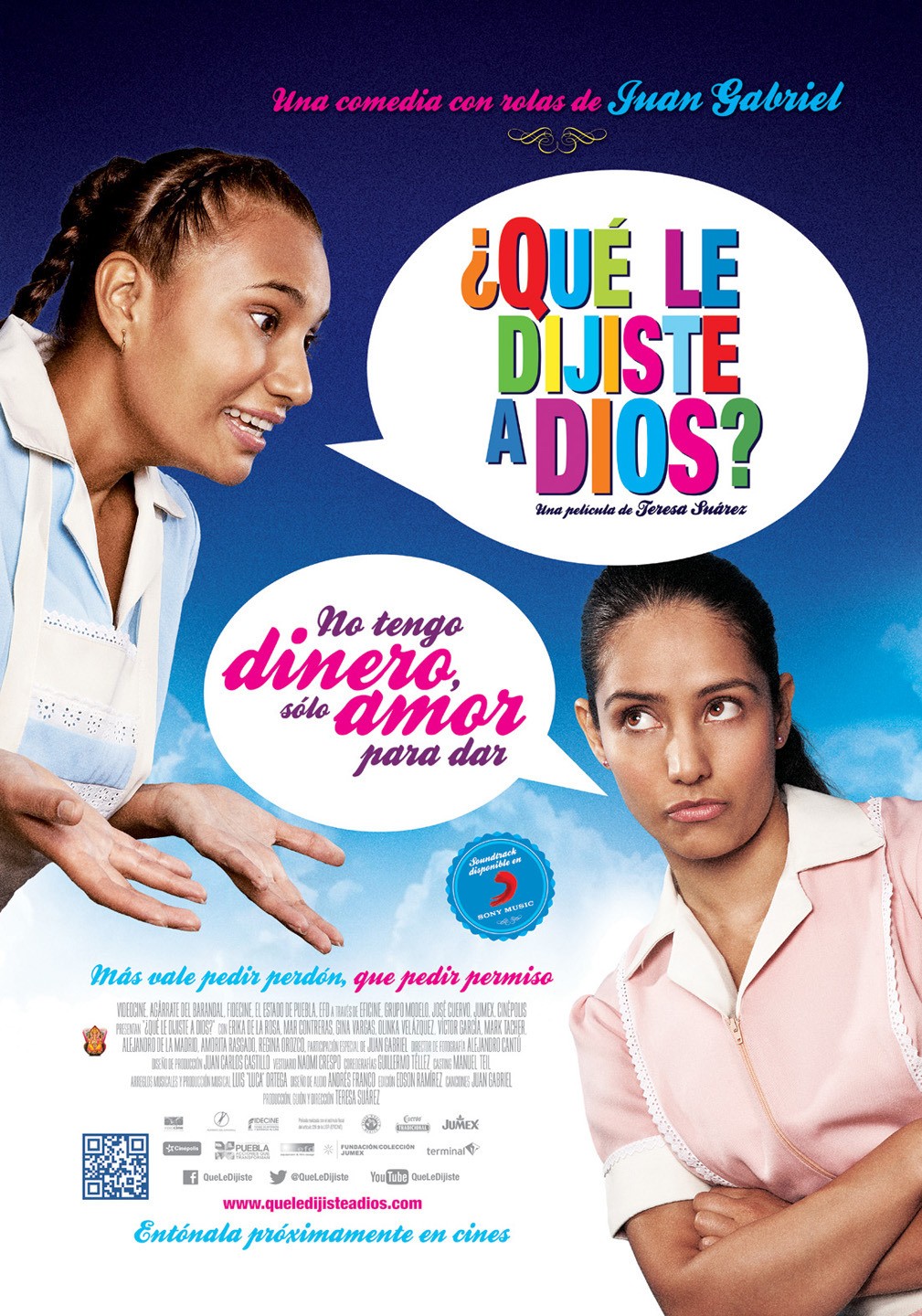 Extra Large Movie Poster Image for ¿Qué le dijiste a Dios? (#5 of 7)