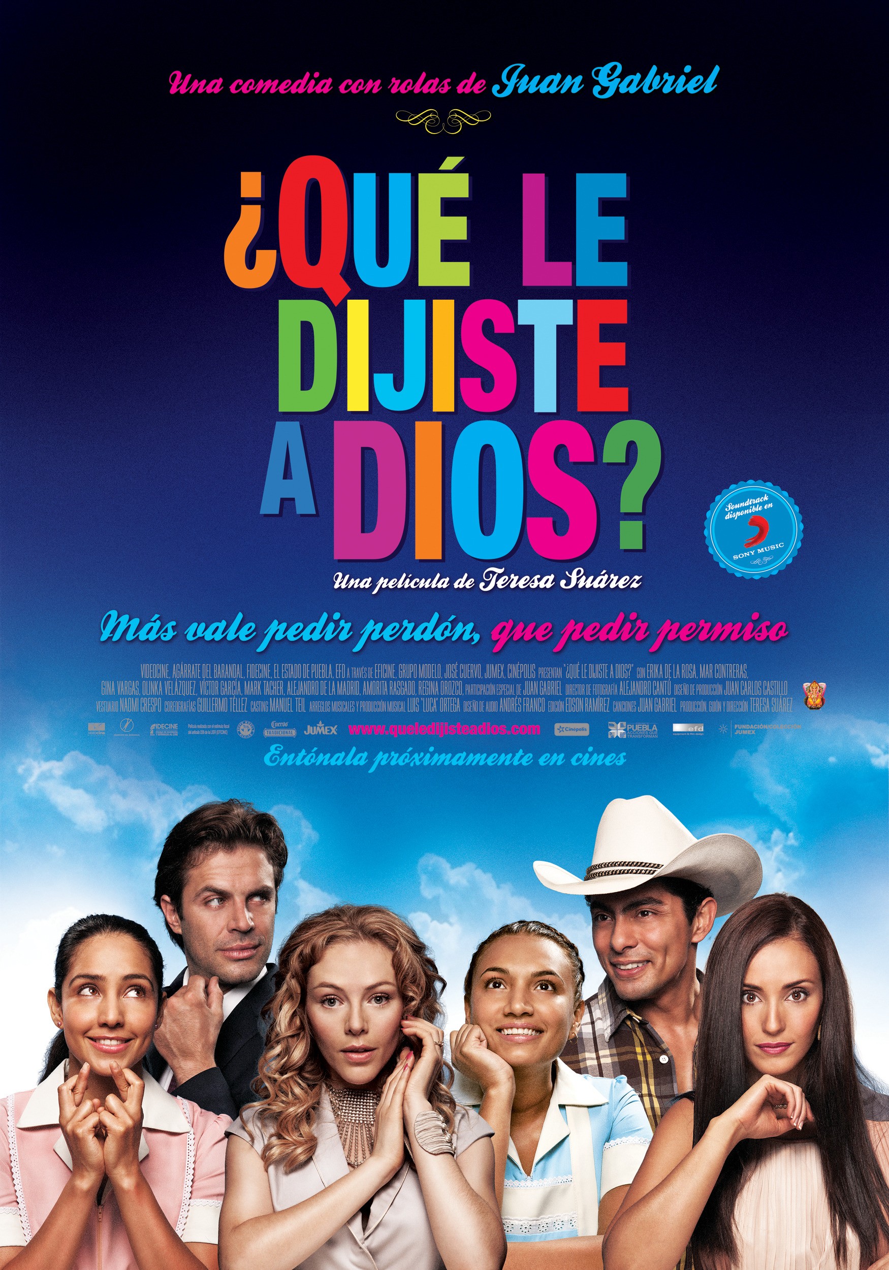 Mega Sized Movie Poster Image for ¿Qué le dijiste a Dios? (#1 of 7)