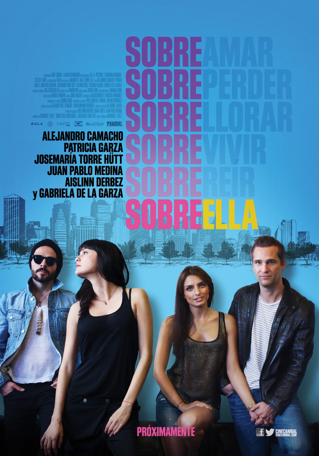 Extra Large Movie Poster Image for Sobre Ella 