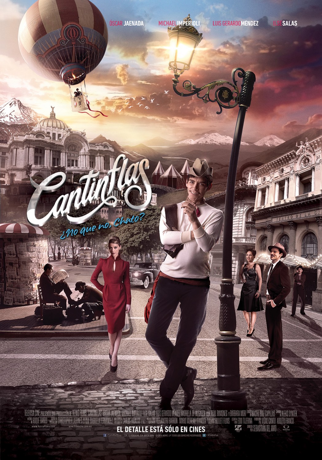Extra Large Movie Poster Image for Cantinflas (#2 of 6)