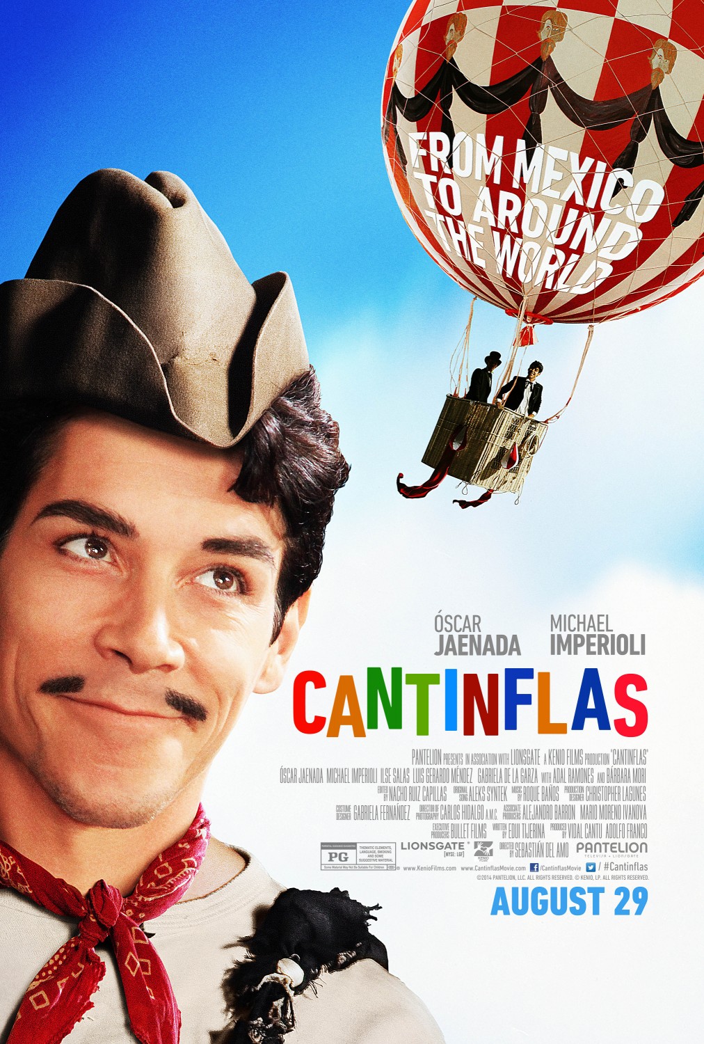 Extra Large Movie Poster Image for Cantinflas (#1 of 6)