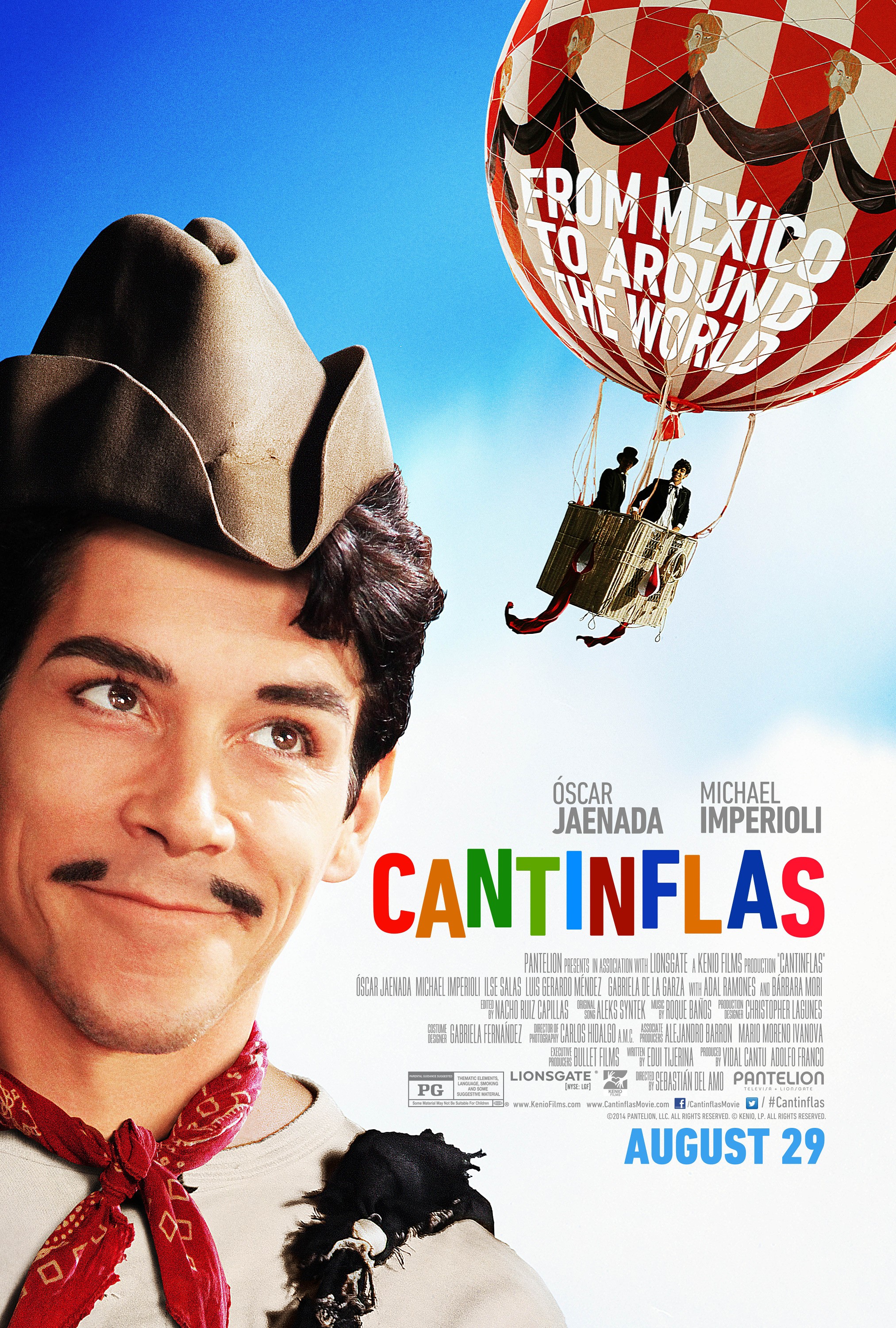 Mega Sized Movie Poster Image for Cantinflas (#1 of 6)