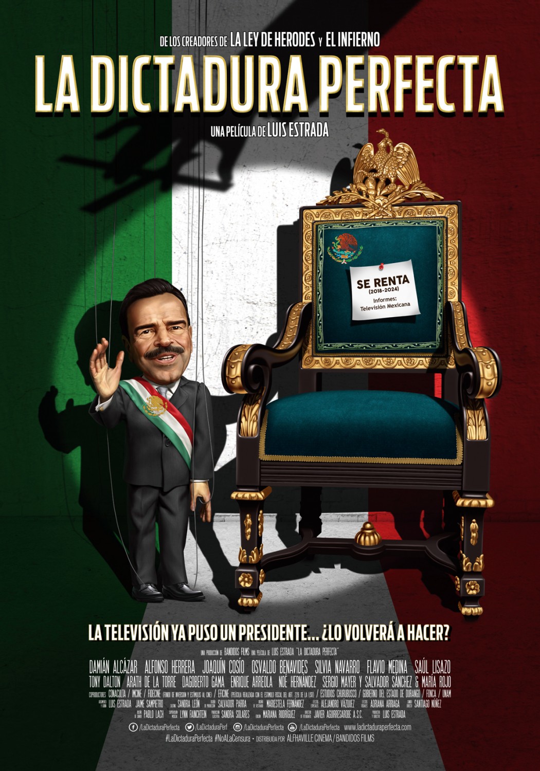 Extra Large Movie Poster Image for La Dictadura Perfecta (#2 of 2)