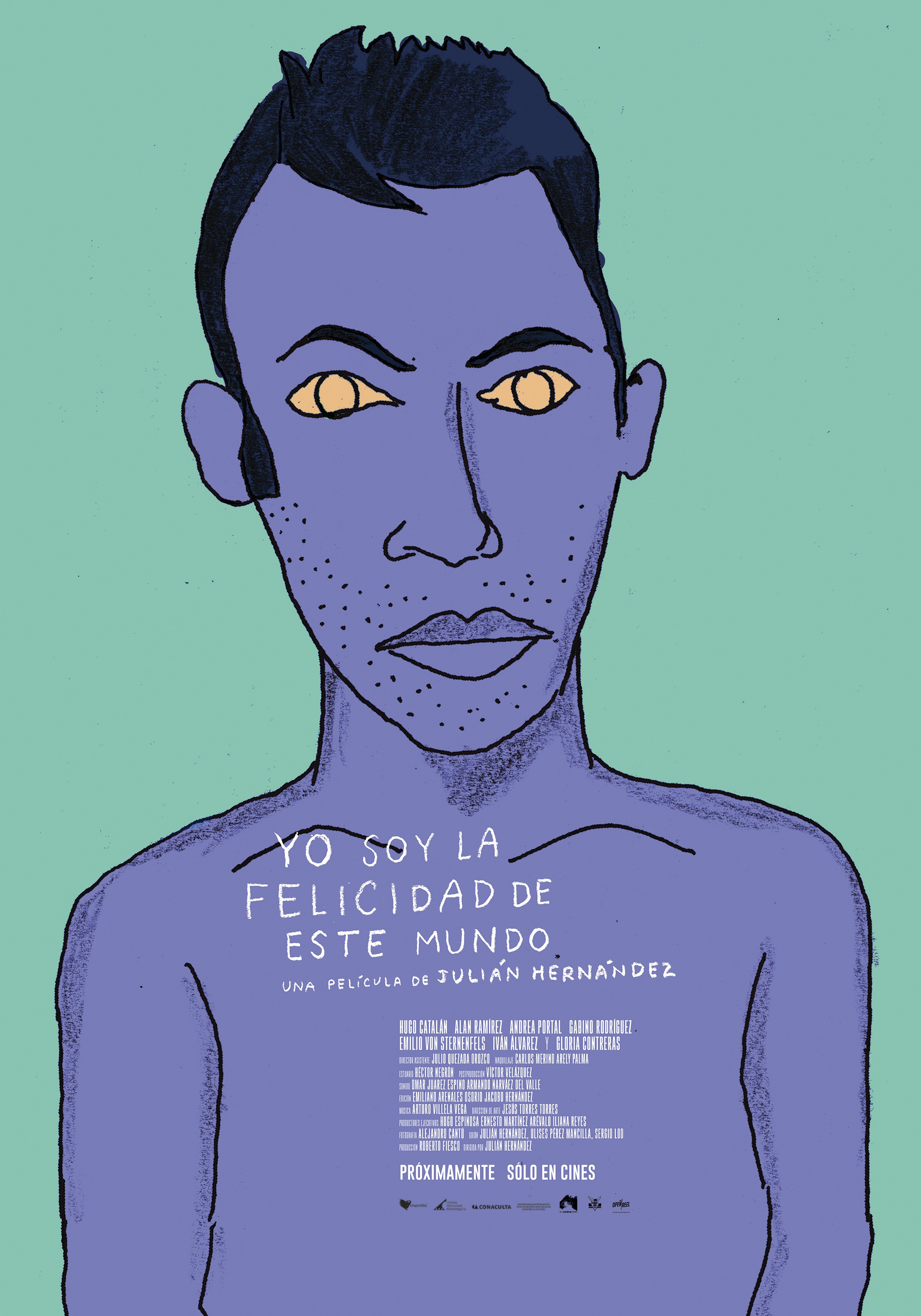 Mega Sized Movie Poster Image for Yo soy la felicidad de este mundo (#3 of 3)