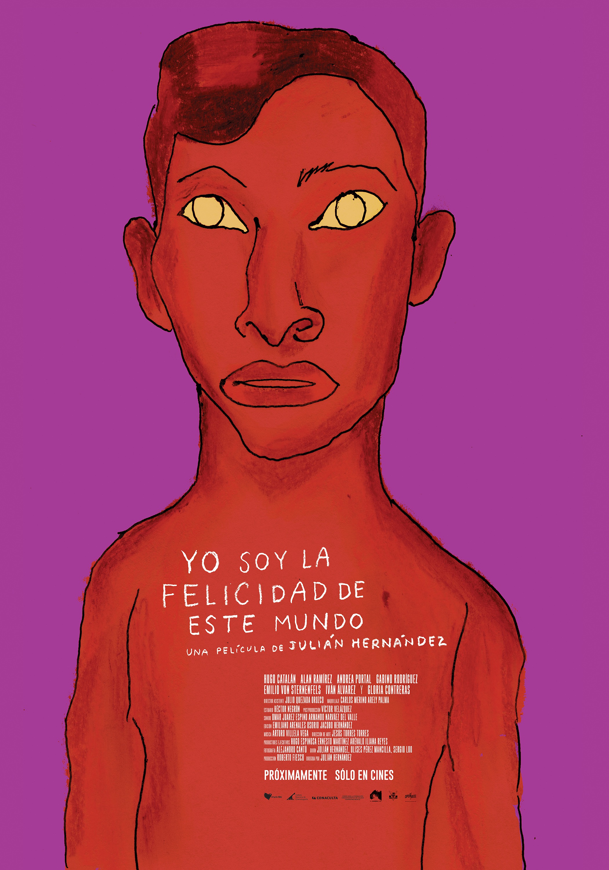 Mega Sized Movie Poster Image for Yo soy la felicidad de este mundo (#1 of 3)