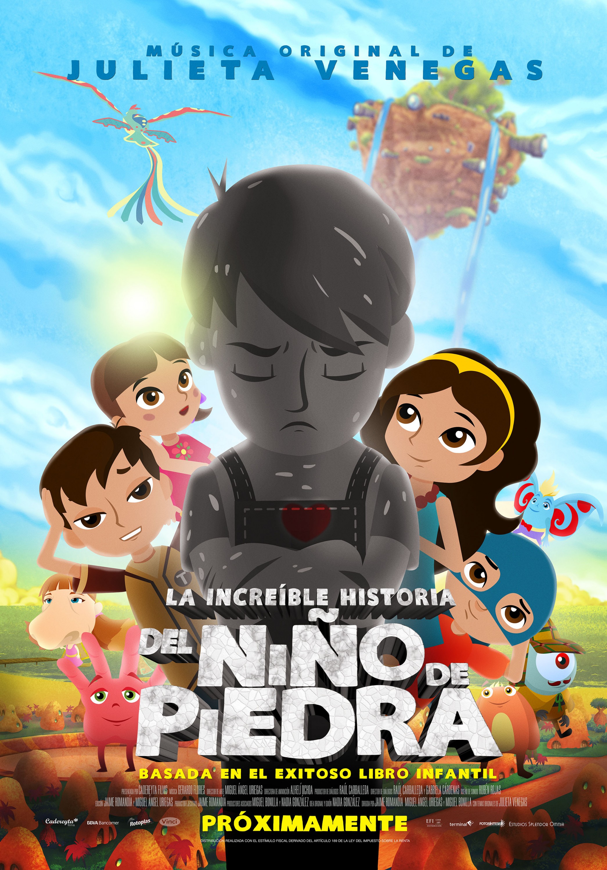 Mega Sized Movie Poster Image for La increíble historia del Niño de Piedra 