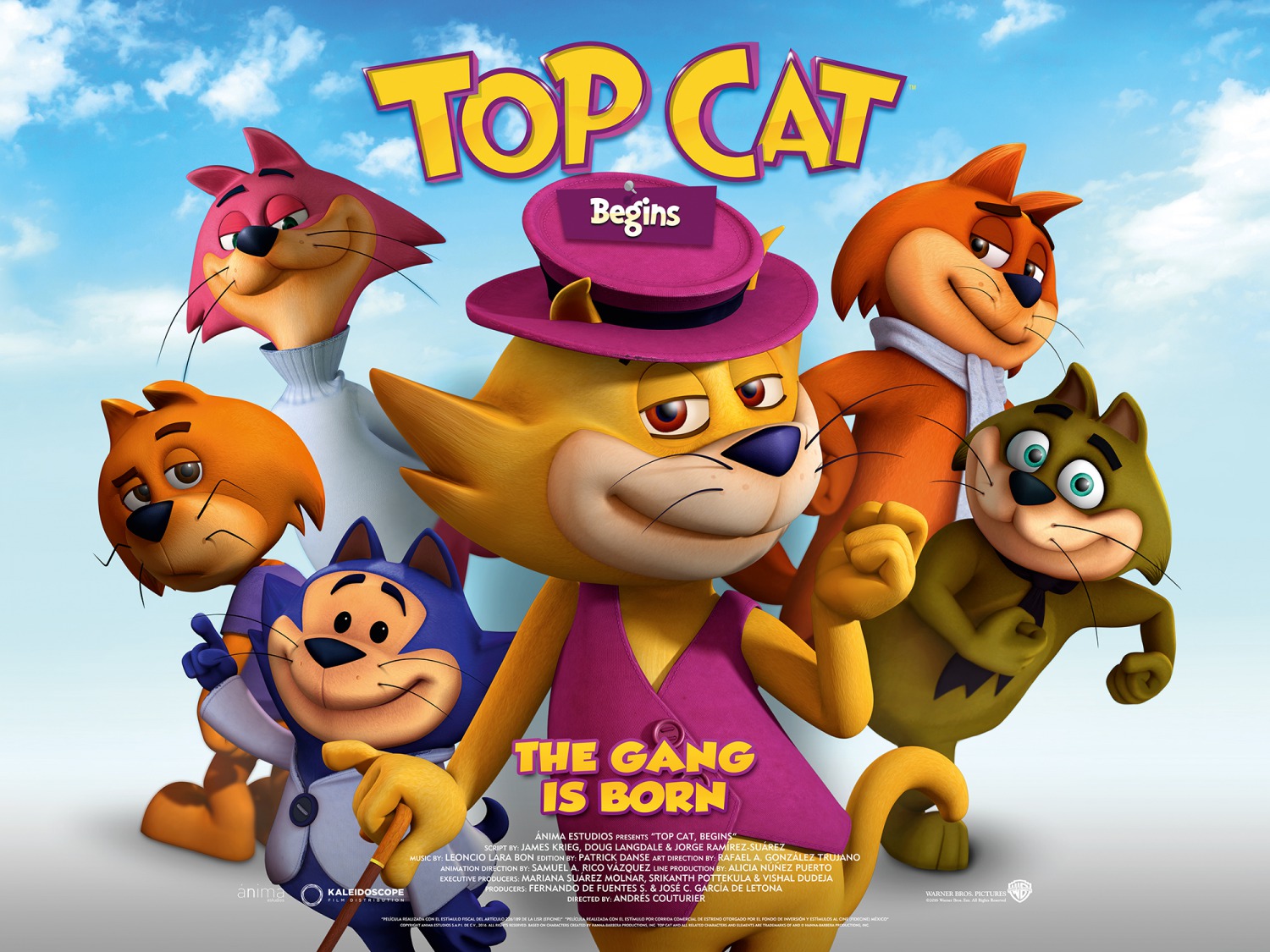 Extra Large Movie Poster Image for Top Cat Begins (#4 of 4)