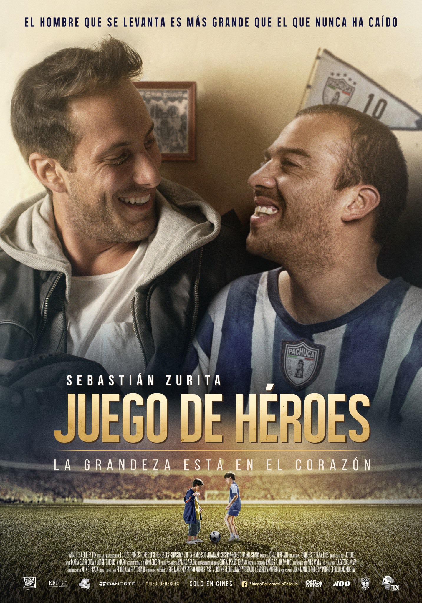 Mega Sized Movie Poster Image for Juego de Heroes 