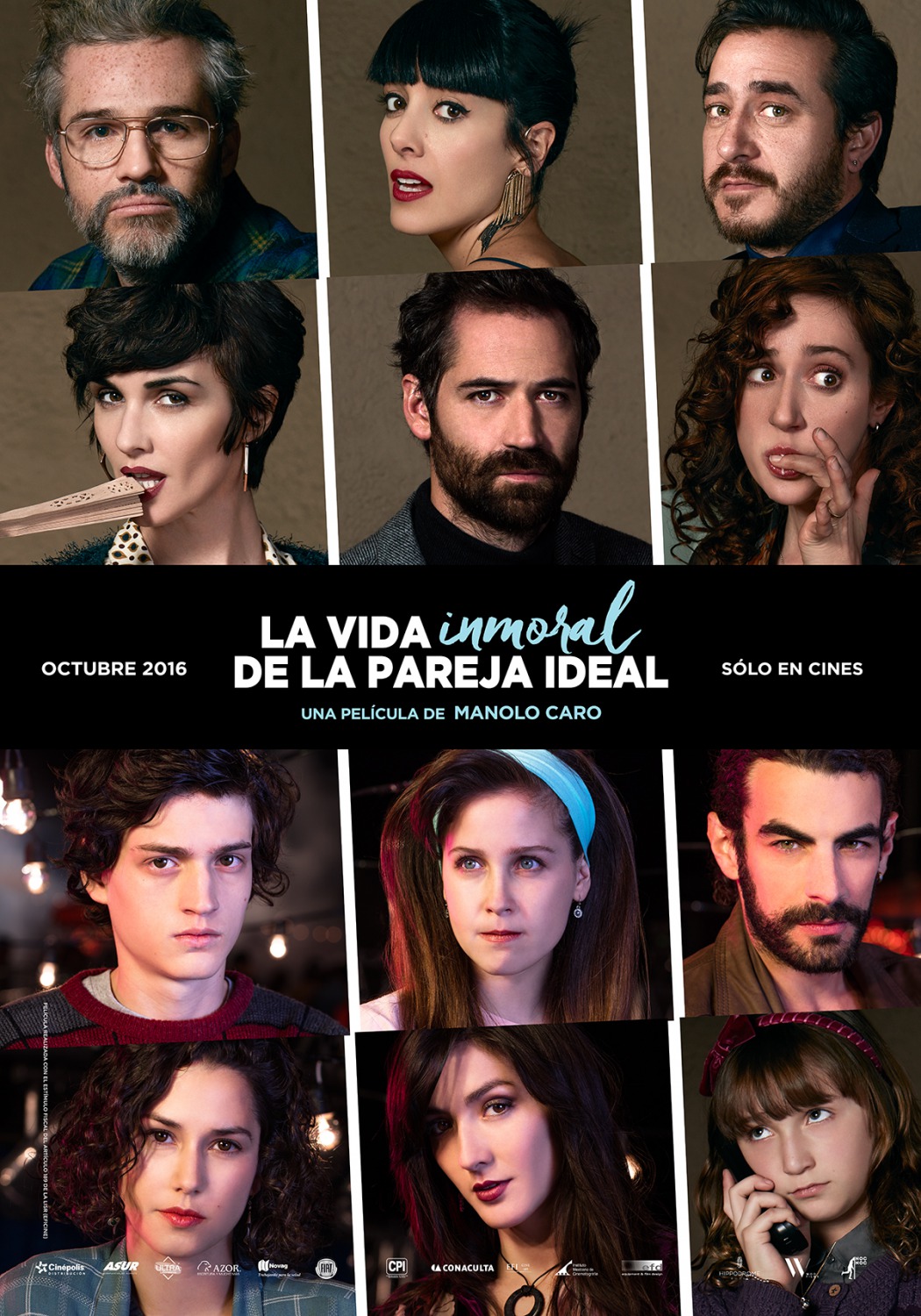 Extra Large Movie Poster Image for La vida inmoral de la pareja ideal (#2 of 4)