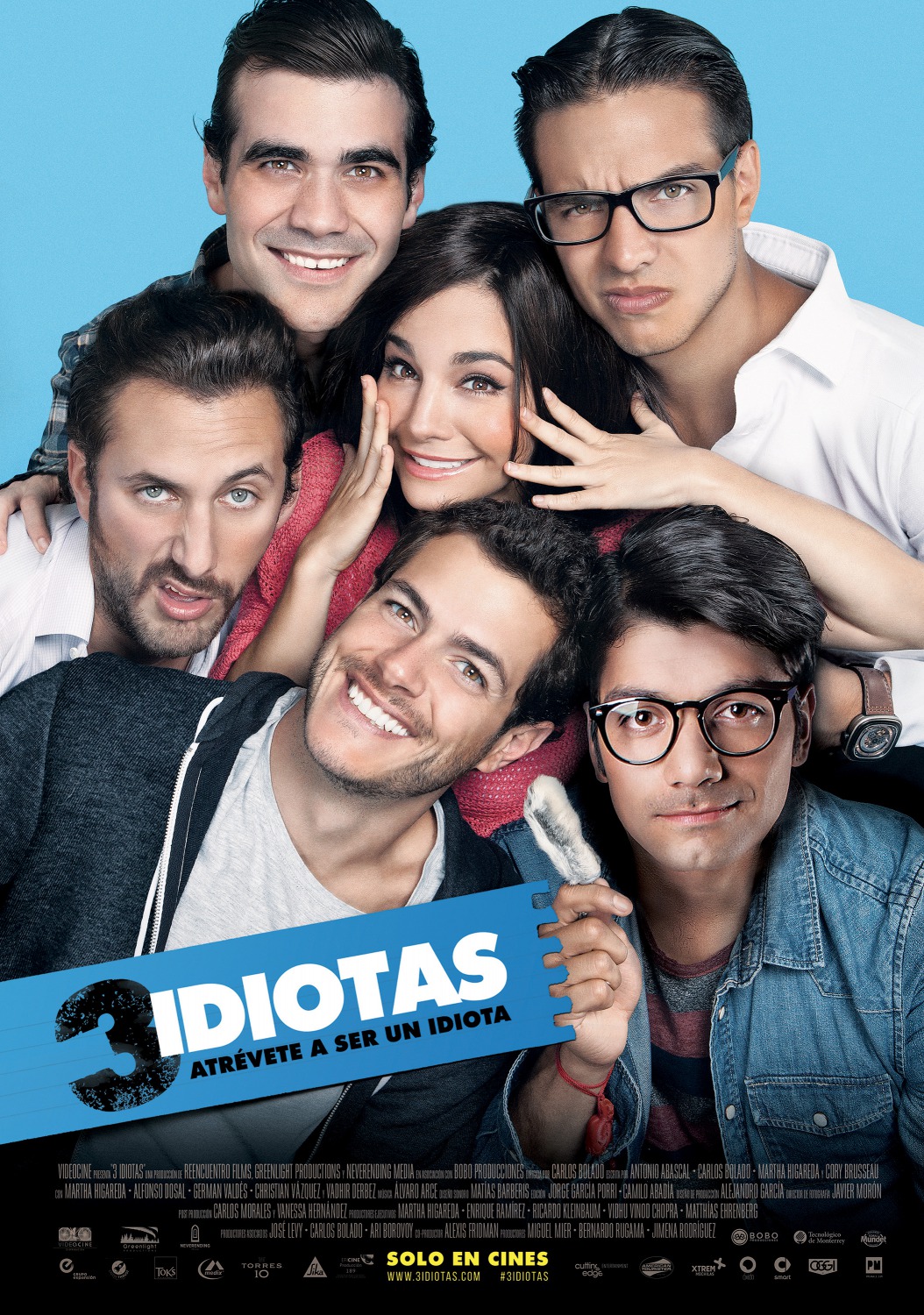 Extra Large Movie Poster Image for 3 Idiotas (#7 of 9)