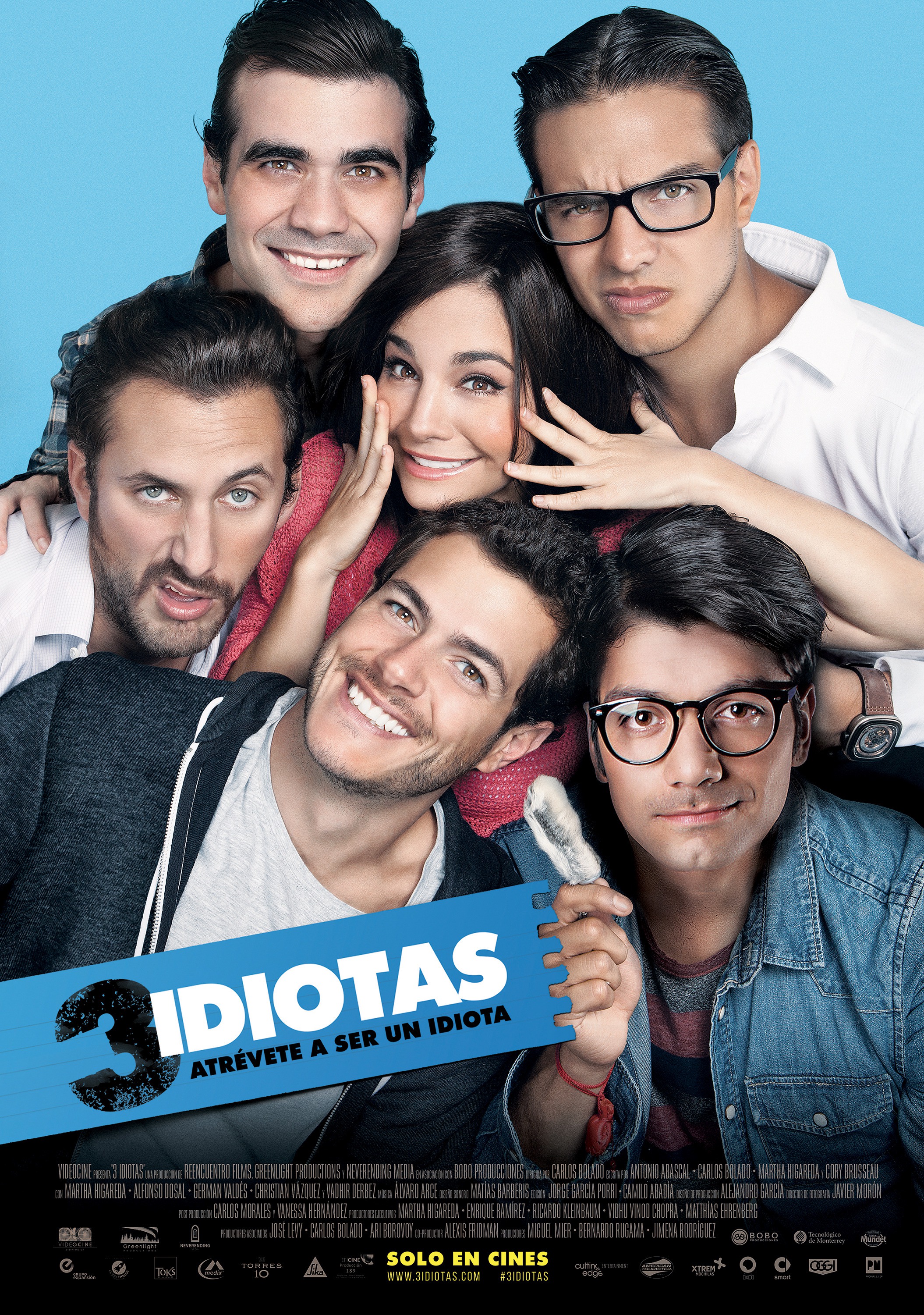 Mega Sized Movie Poster Image for 3 Idiotas (#7 of 9)