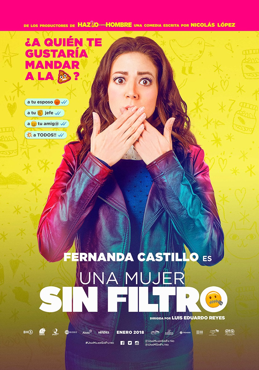 Extra Large Movie Poster Image for Una Mujer Sin Filtro 