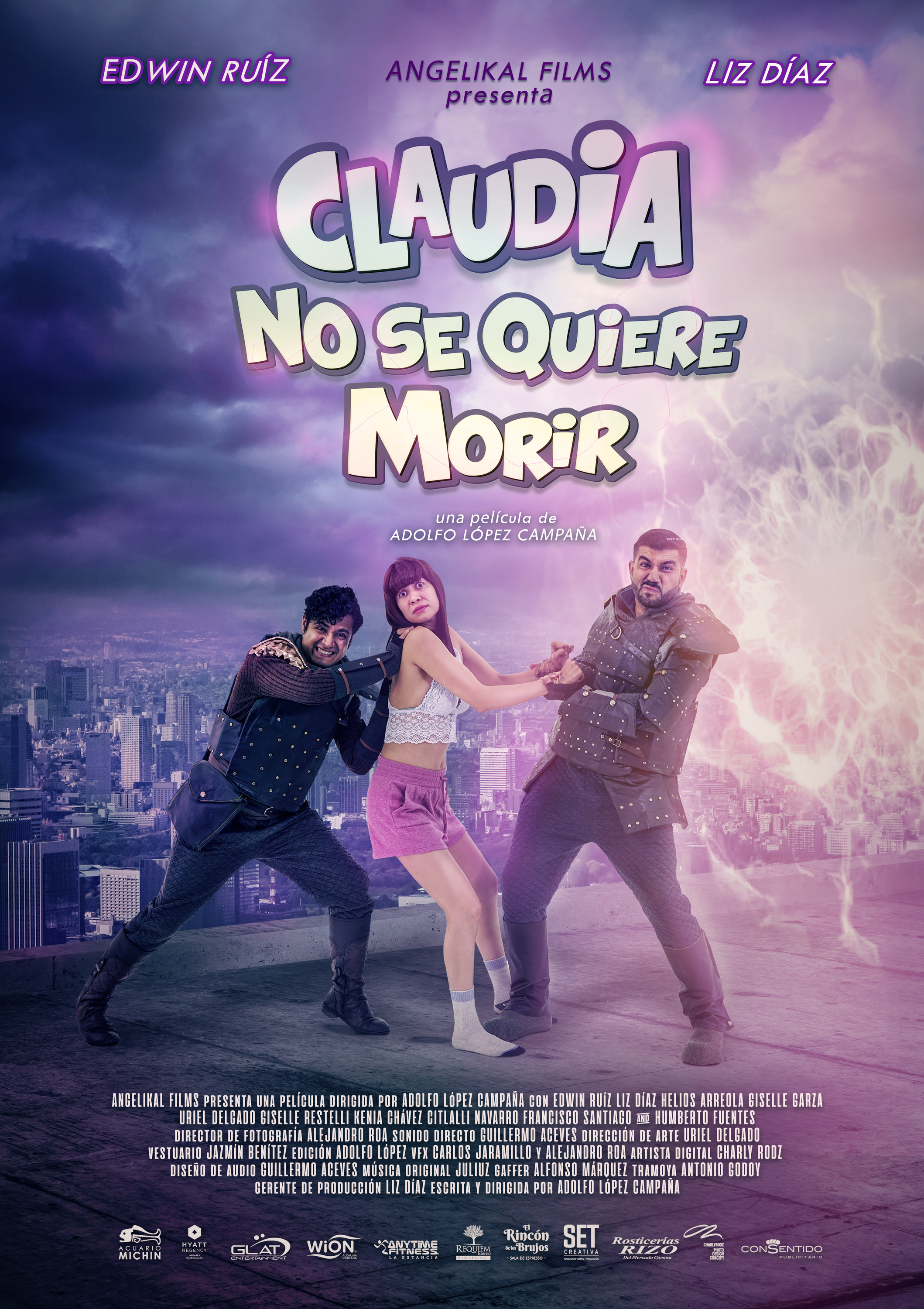 Mega Sized Movie Poster Image for Claudia No Se Quiere Morir 