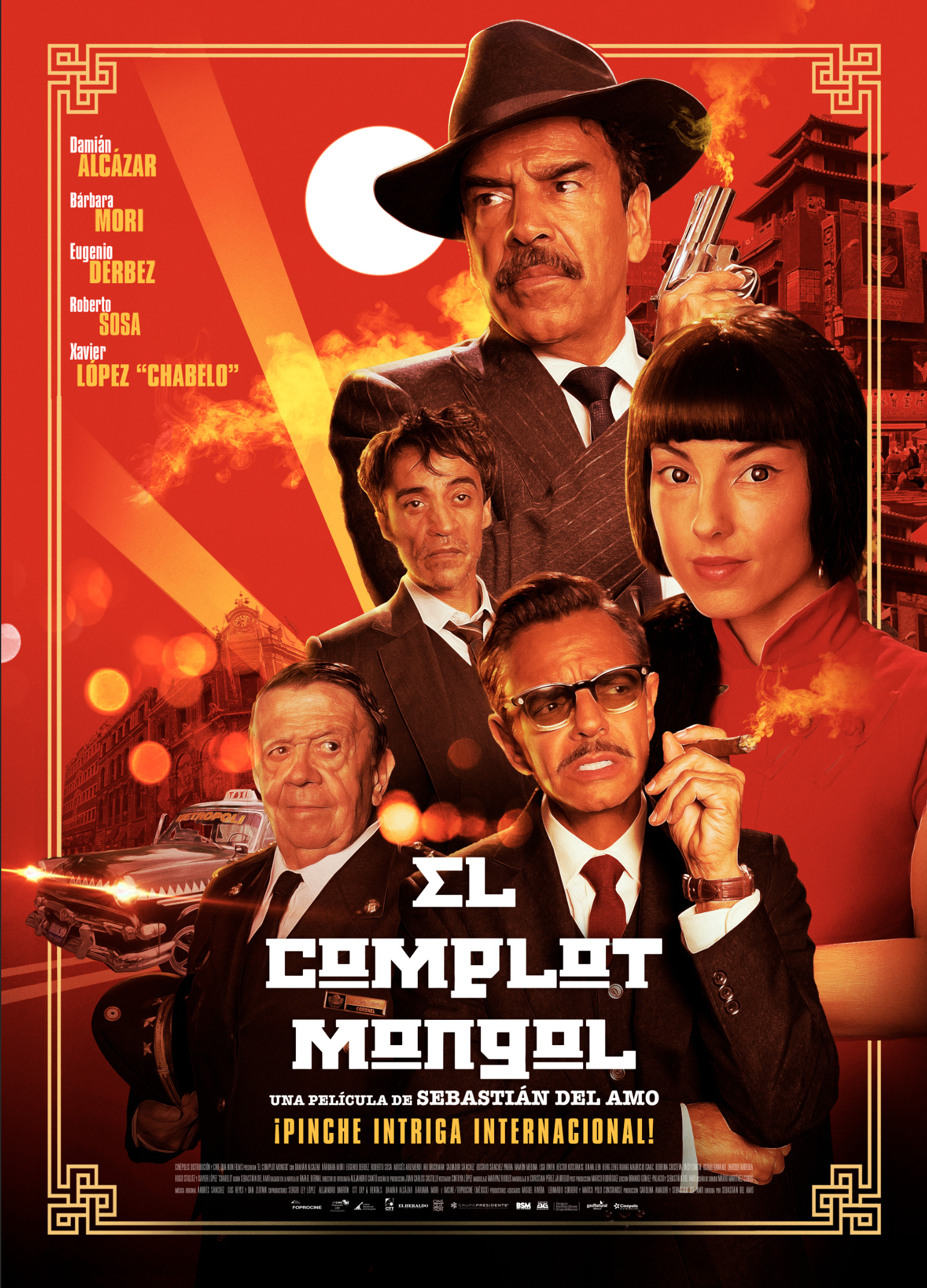 Mega Sized Movie Poster Image for El Complot Mongol (#6 of 6)