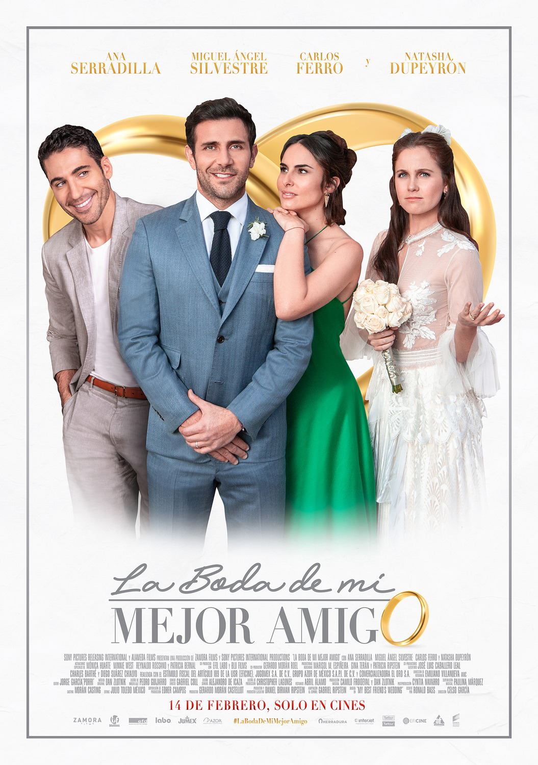 Extra Large Movie Poster Image for La boda de mi mejor amigo 